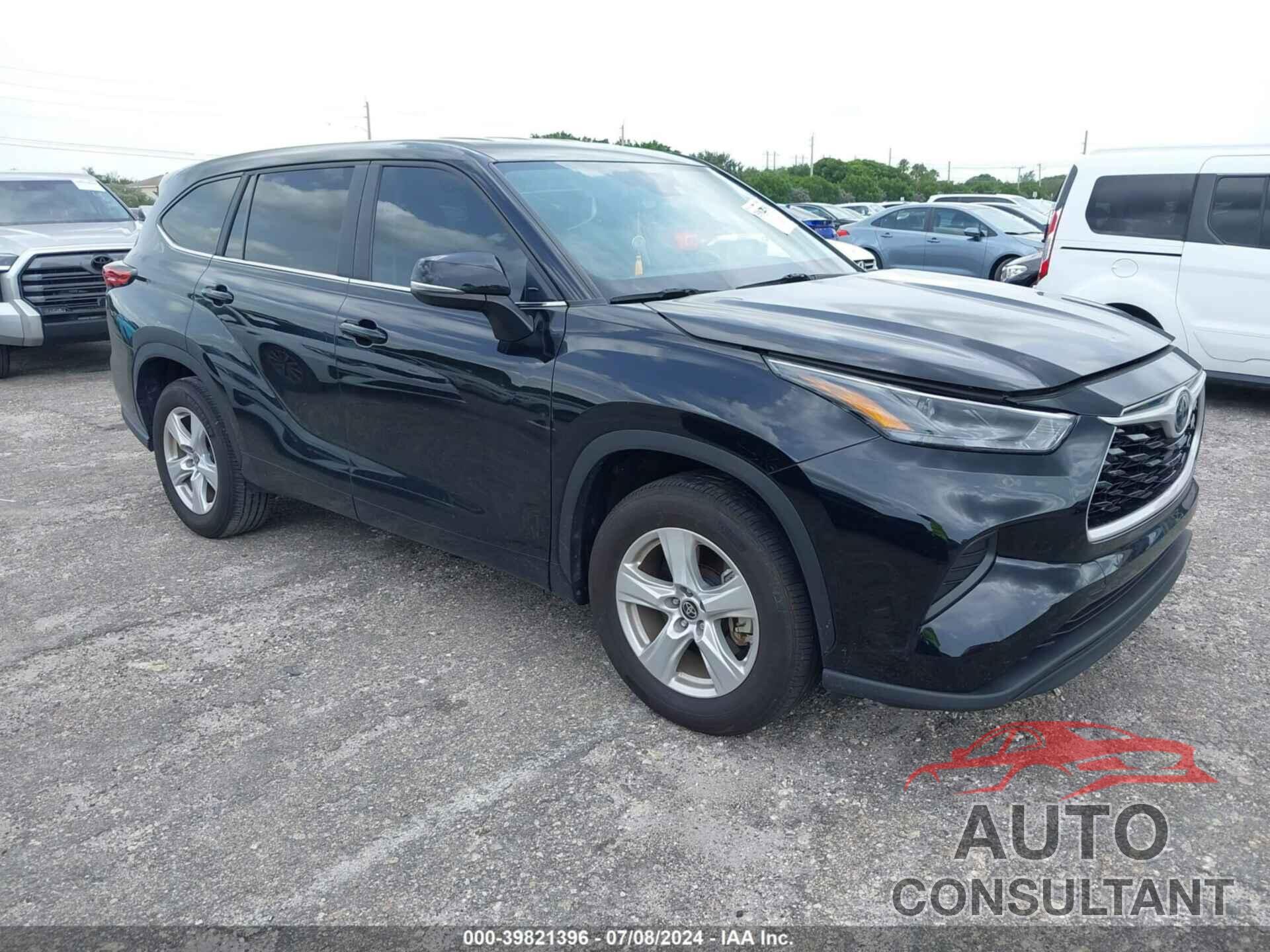 TOYOTA HIGHLANDER 2023 - 5TDKDRAH8PS044793