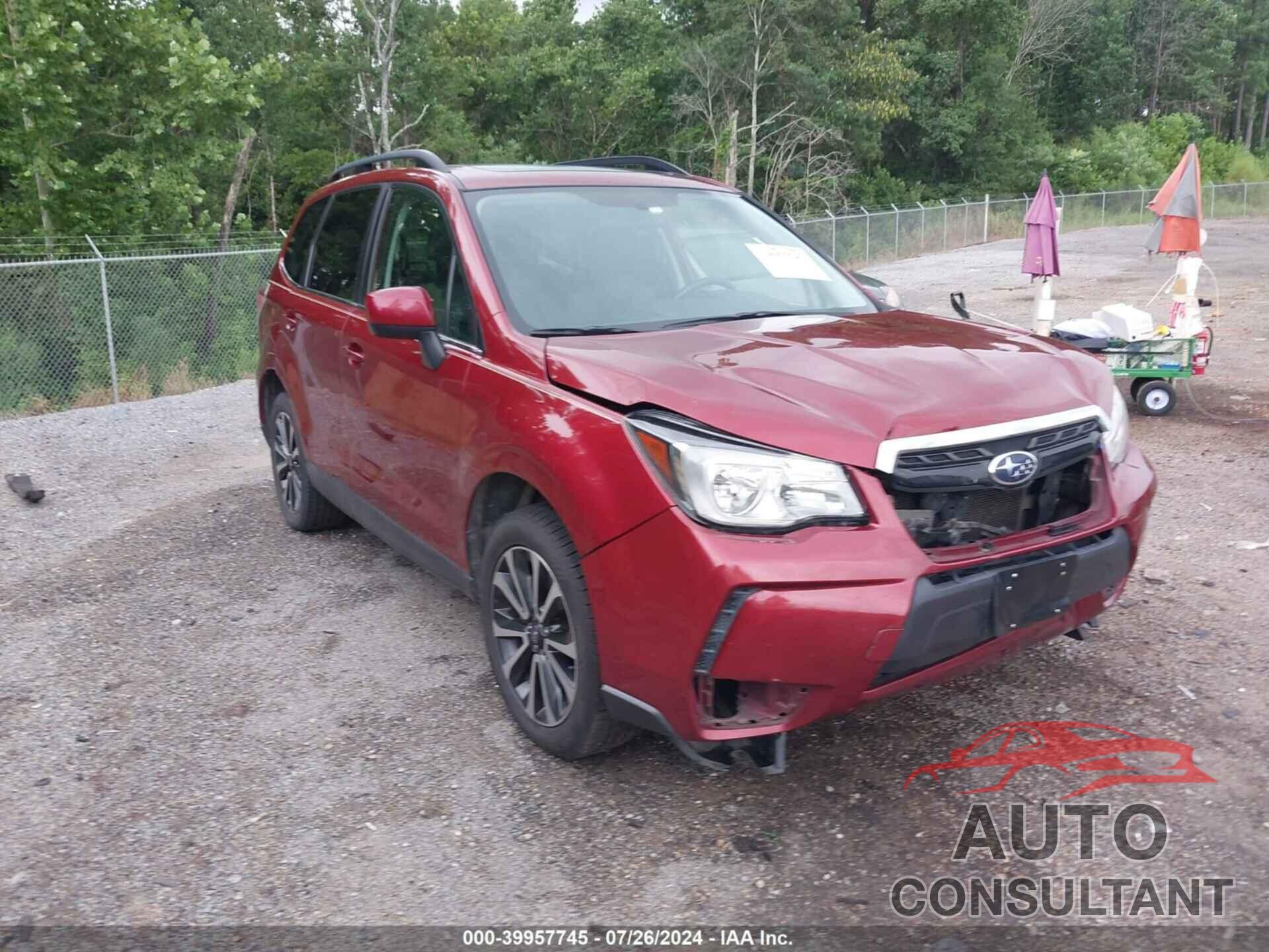 SUBARU FORESTER 2018 - JF2SJGEC1JH518186