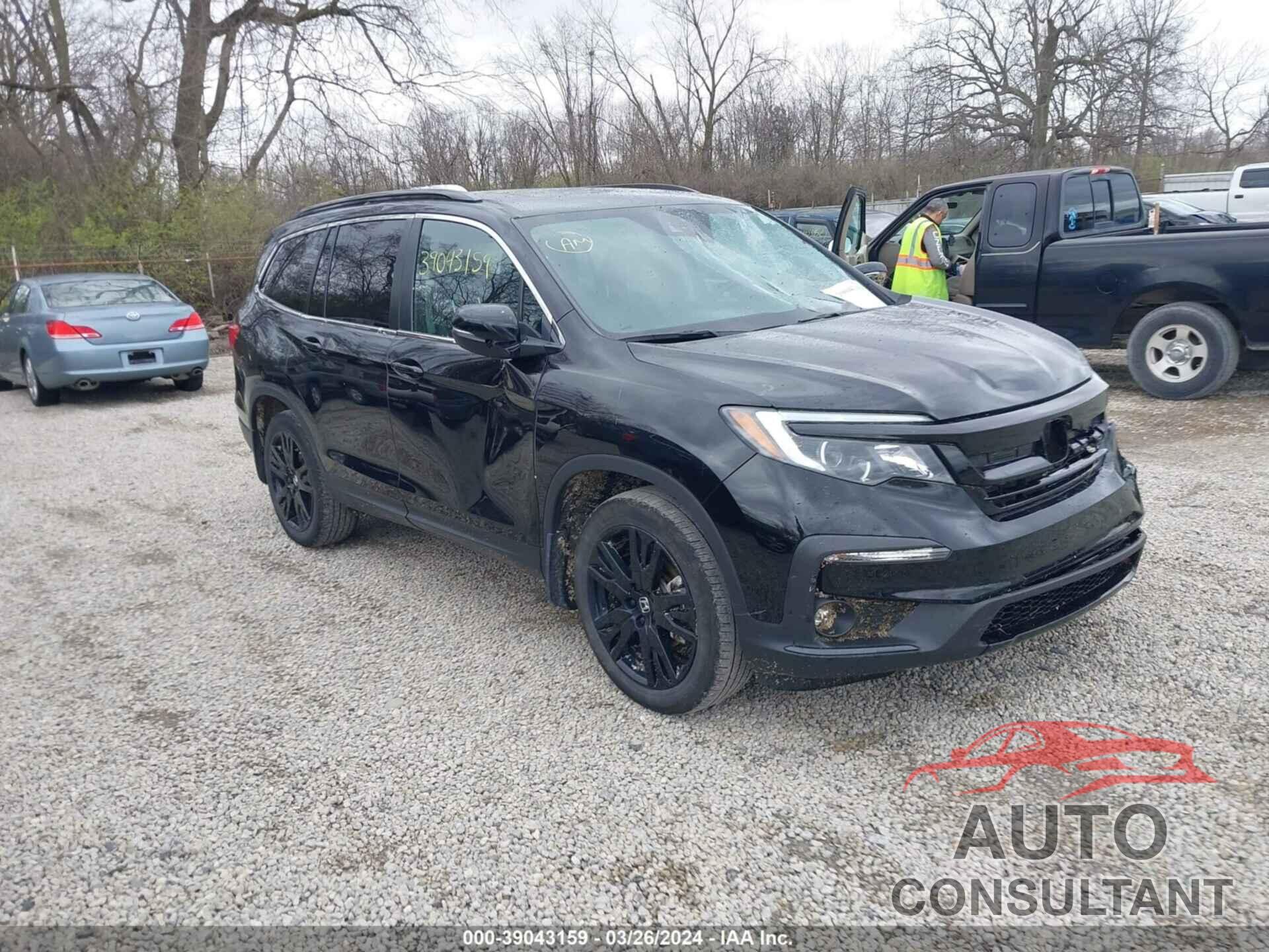 HONDA PILOT 2021 - 5FNYF6H21MB098120