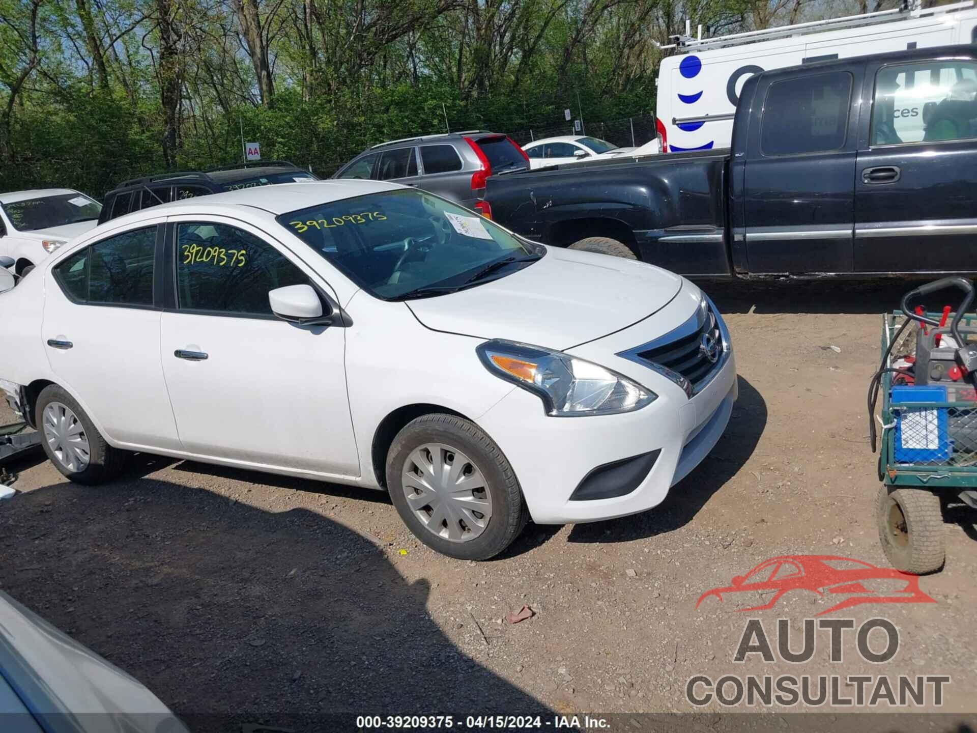 NISSAN VERSA 2019 - 3N1CN7AP4KL848362