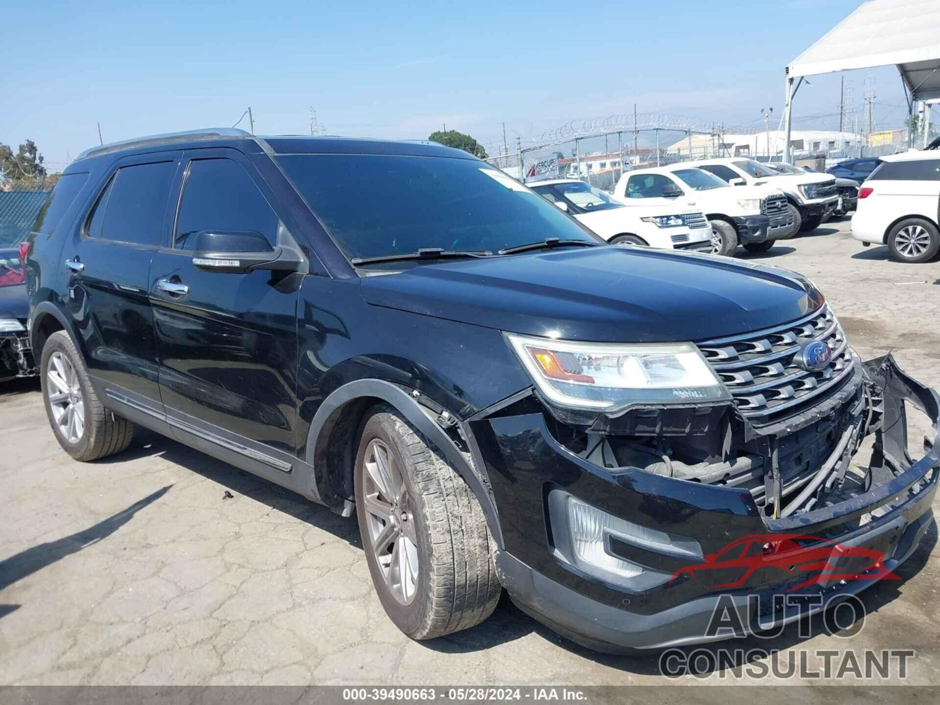 FORD EXPLORER 2016 - 1FM5K7F81GGC06771