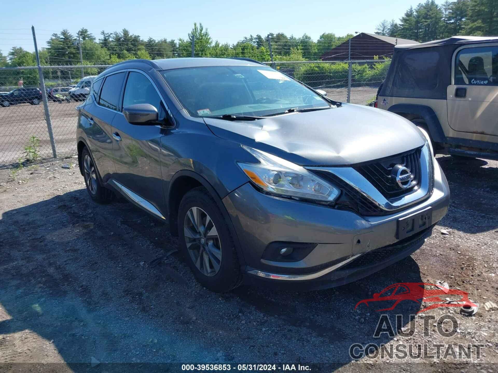 NISSAN MURANO 2016 - 5N1AZ2MH4GN171218