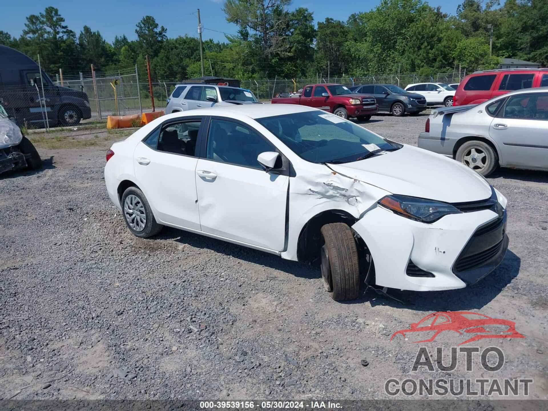 TOYOTA COROLLA 2018 - 2T1BURHE2JC062900