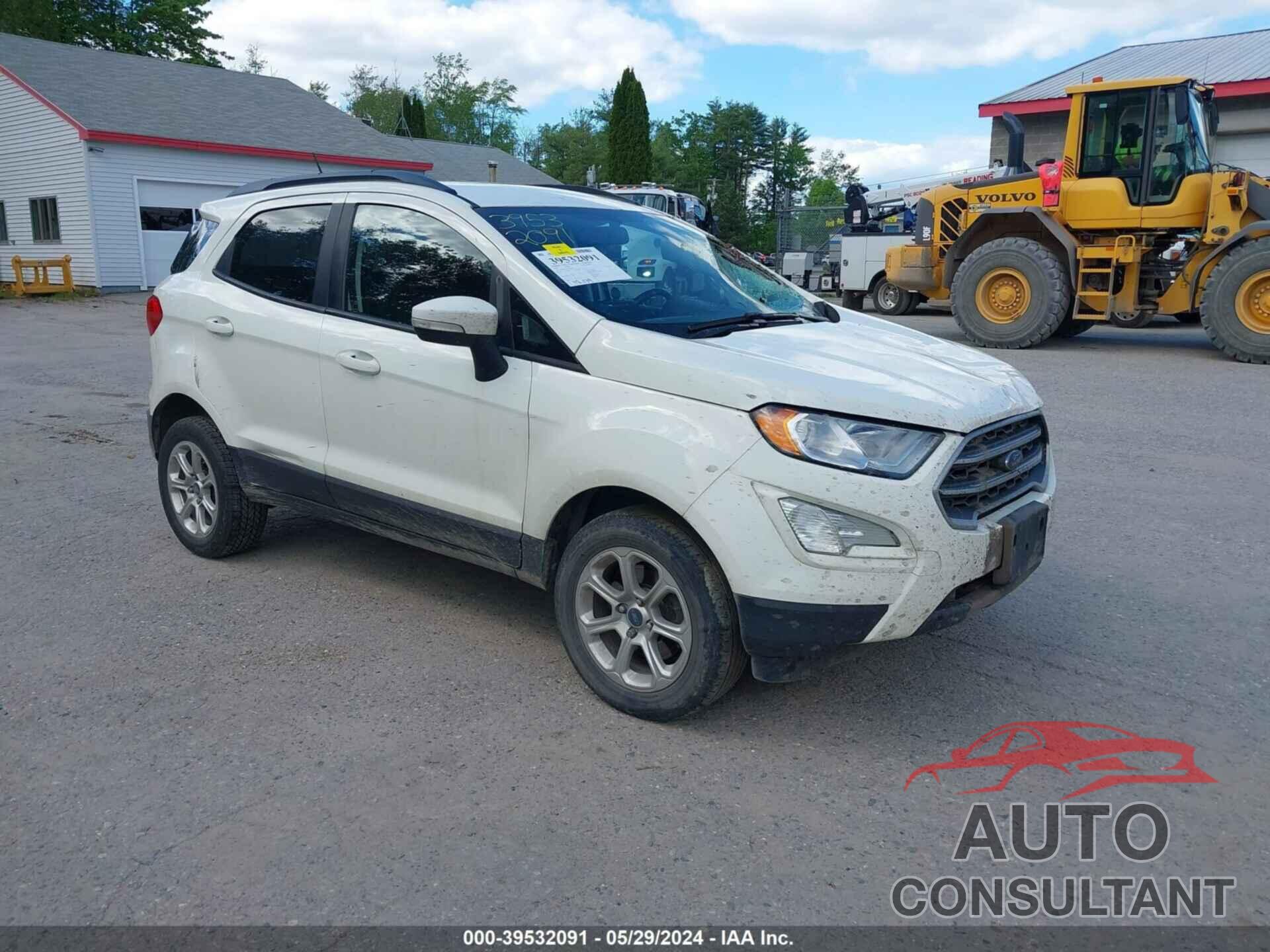 FORD ECOSPORT 2019 - MAJ6S3GL1KC286552