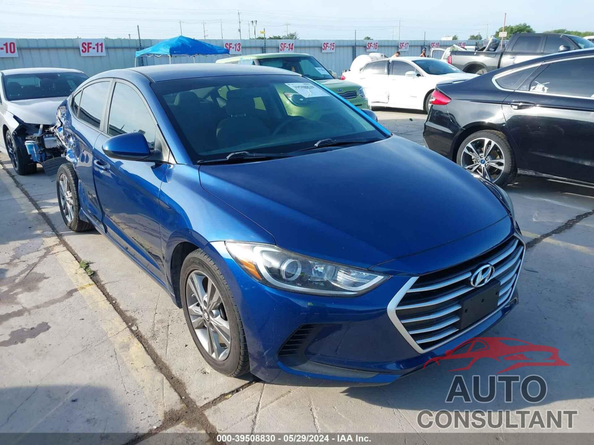 HYUNDAI ELANTRA 2017 - 5NPD84LF1HH036456