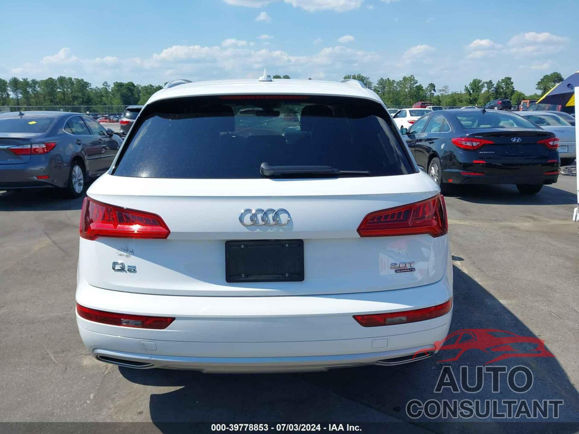 AUDI Q5 2018 - WA1ANAFY4J2108727