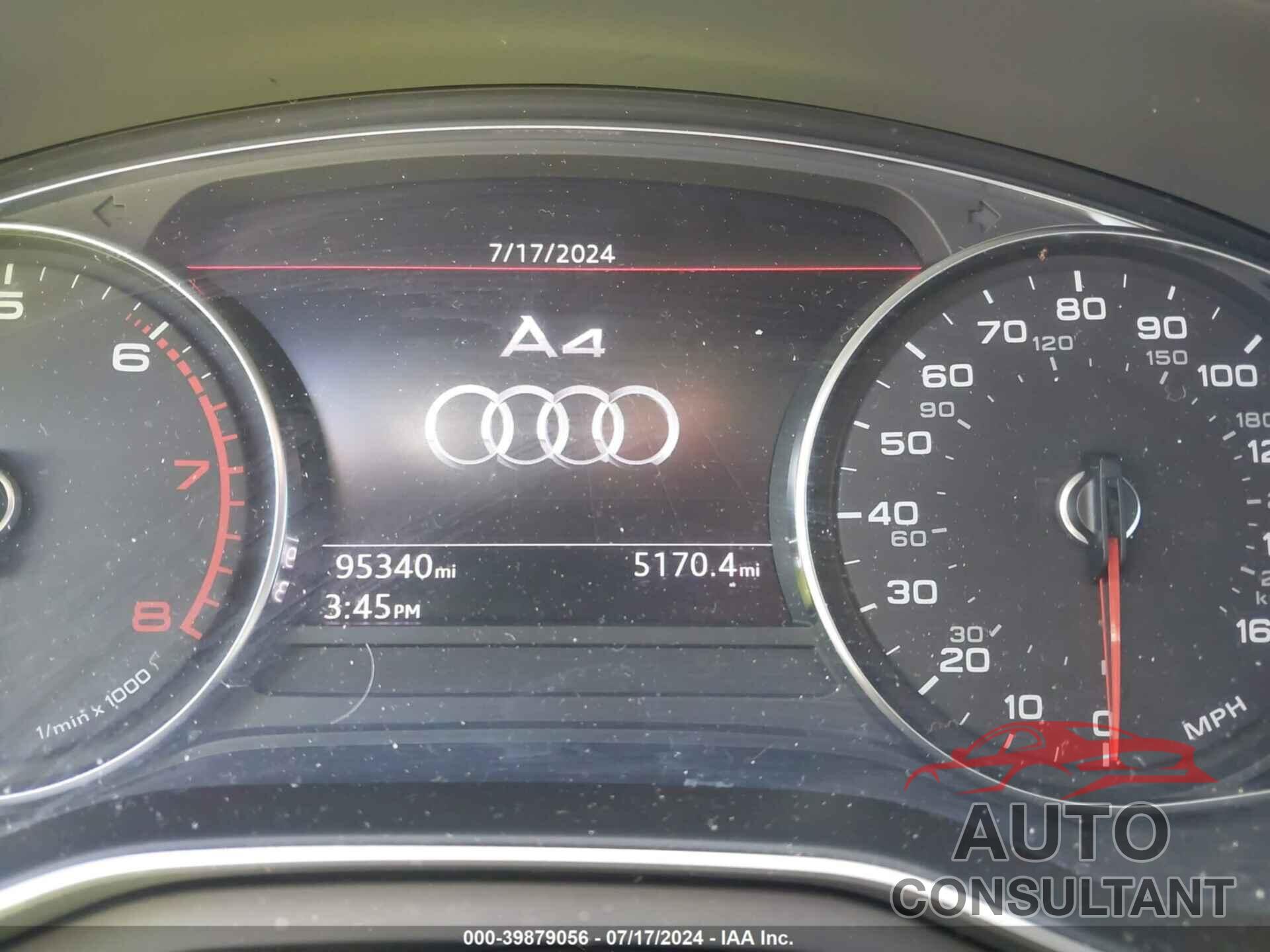 AUDI A4 2019 - WAUGMAF48KA054563