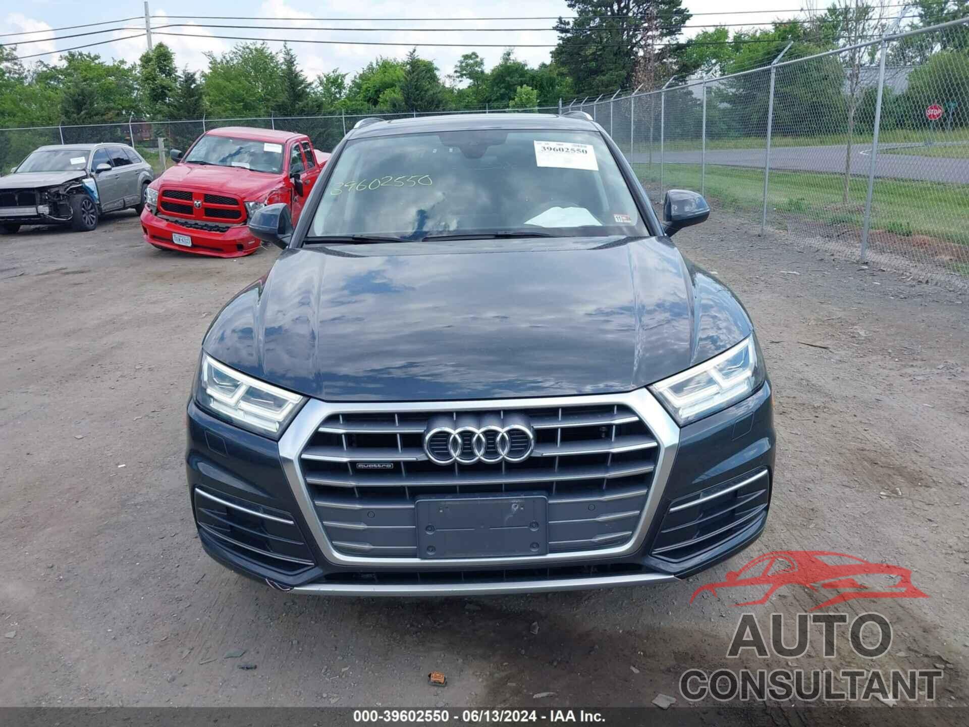 AUDI Q5 2018 - WA1BNAFY6J2038992