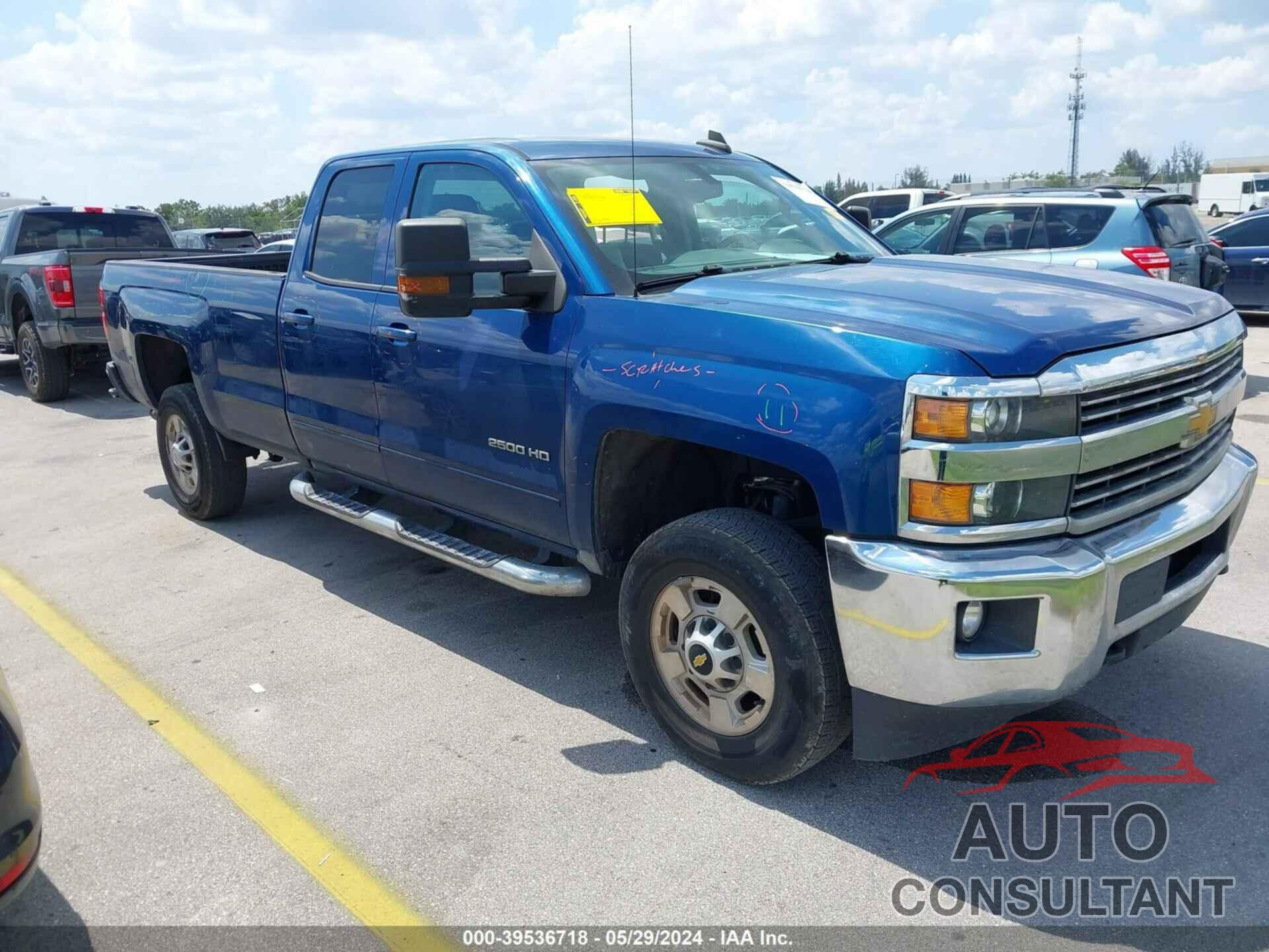 CHEVROLET SILVERADO 2500HD 2016 - 1GC2CVEG3GZ349288