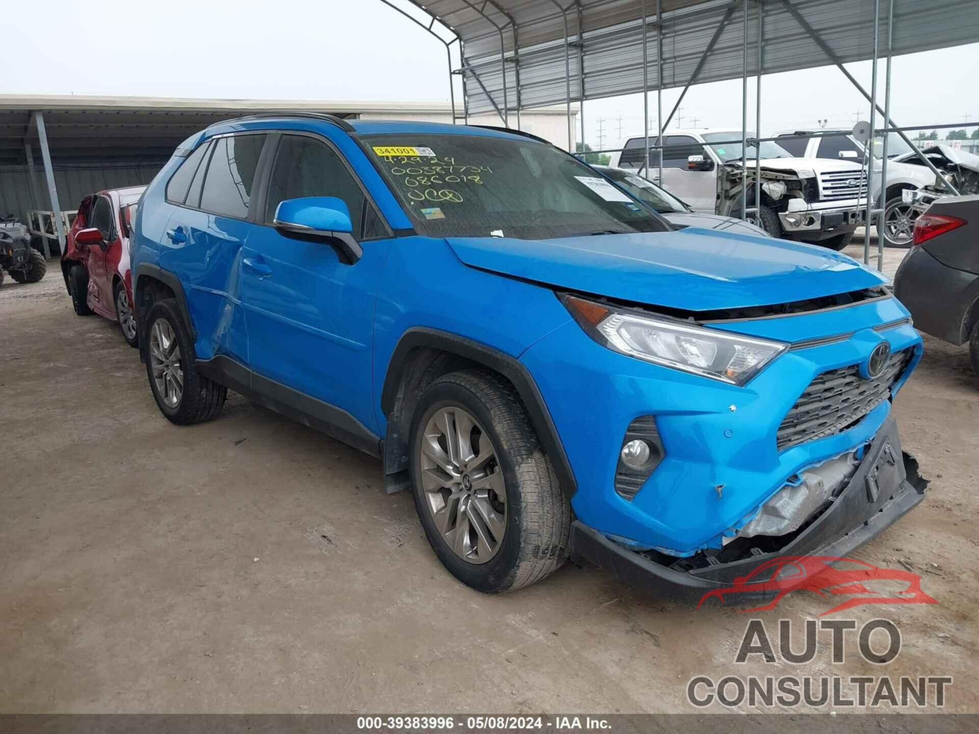 TOYOTA RAV4 2021 - 2T3C1RFV1MC086018