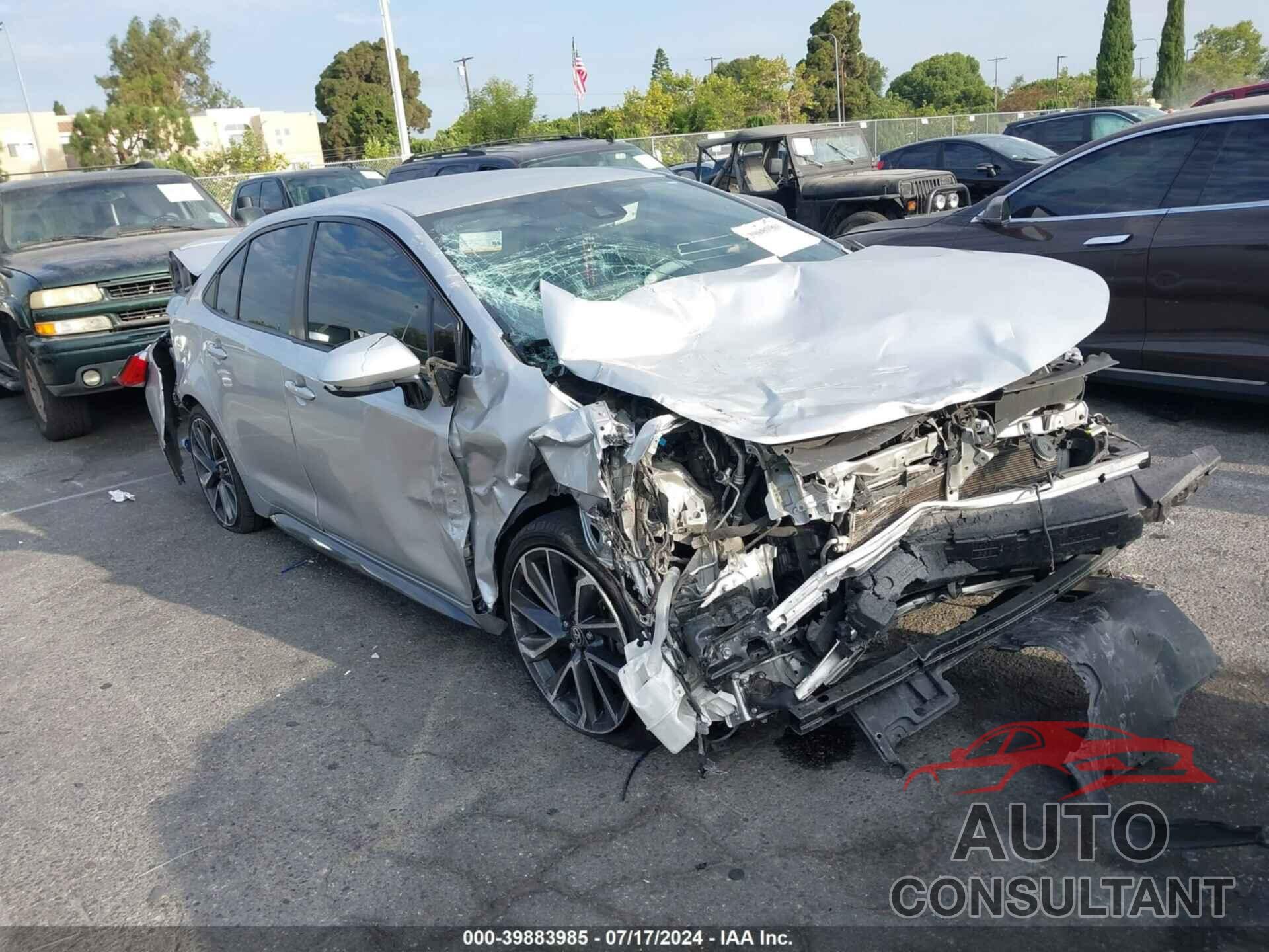 TOYOTA COROLLA 2020 - JTDS4RCE9LJ018620