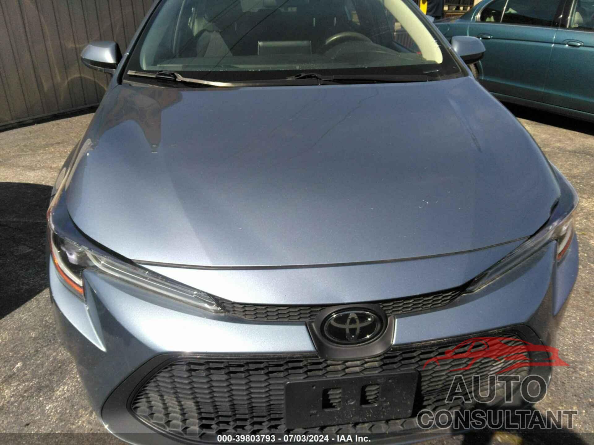 TOYOTA COROLLA 2020 - JTDEPRAE9LJ039605