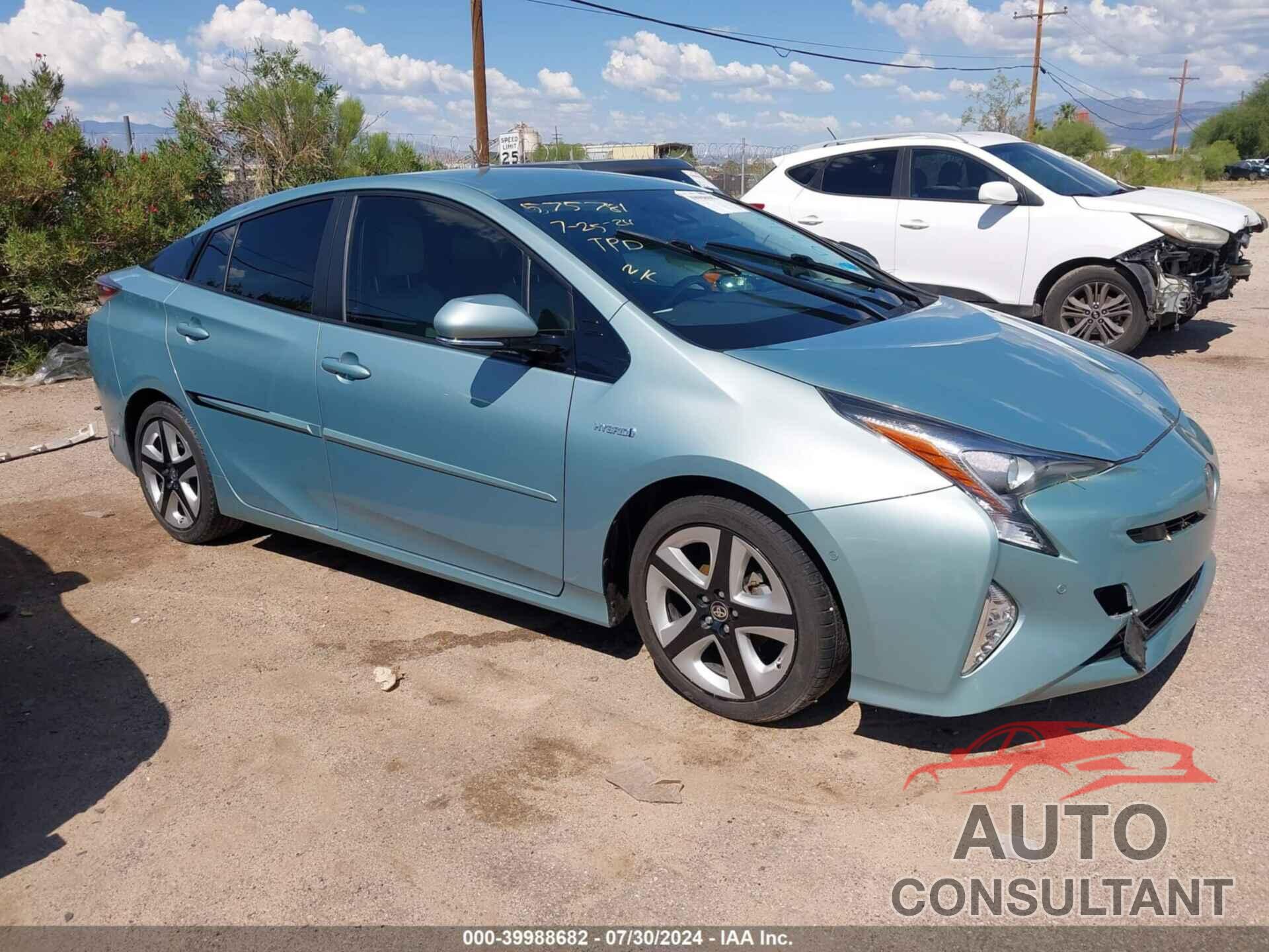 TOYOTA PRIUS 2017 - JTDKARFU6H3539074