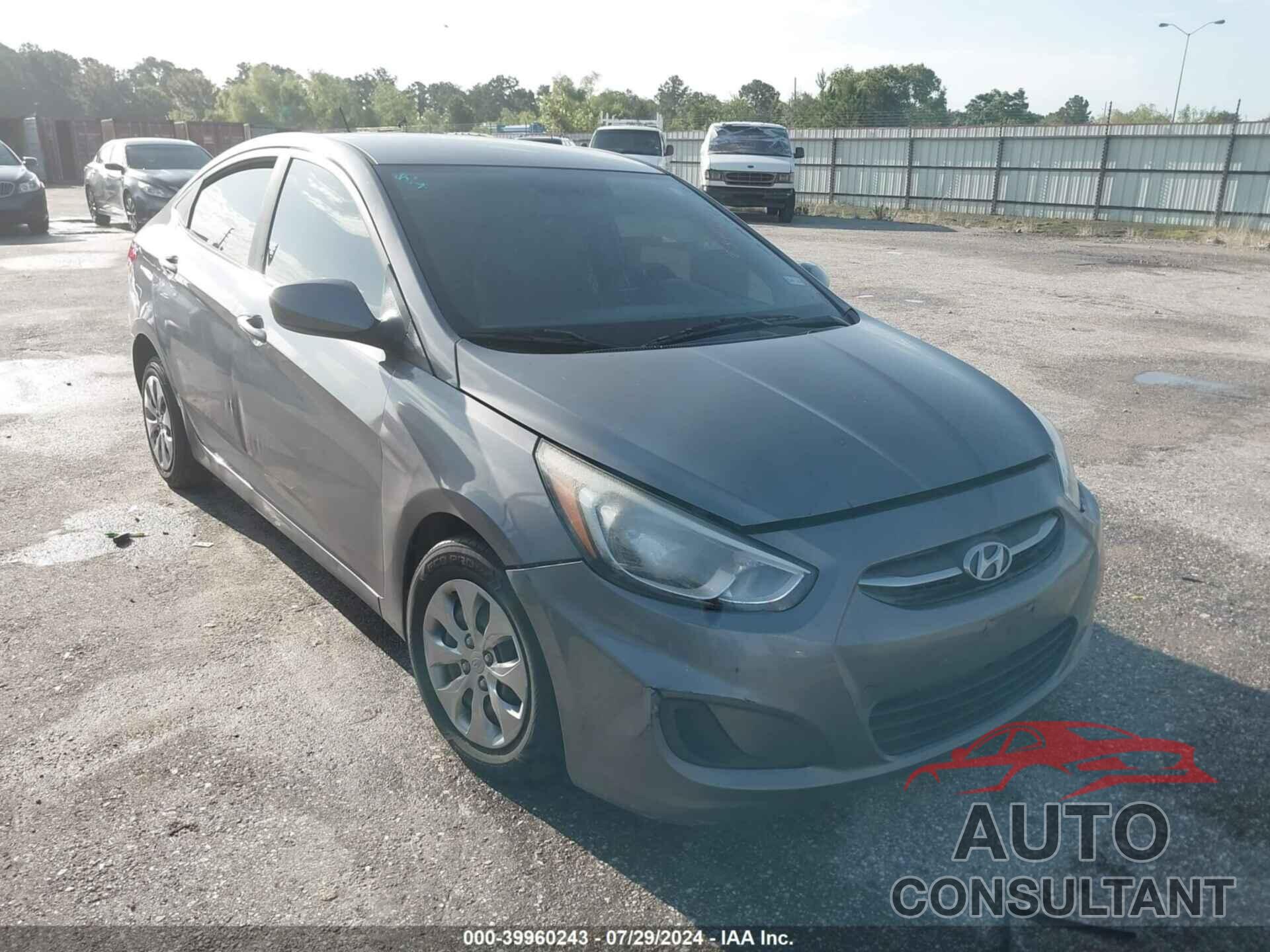 HYUNDAI ACCENT 2017 - KMHCT4AE1HU270604