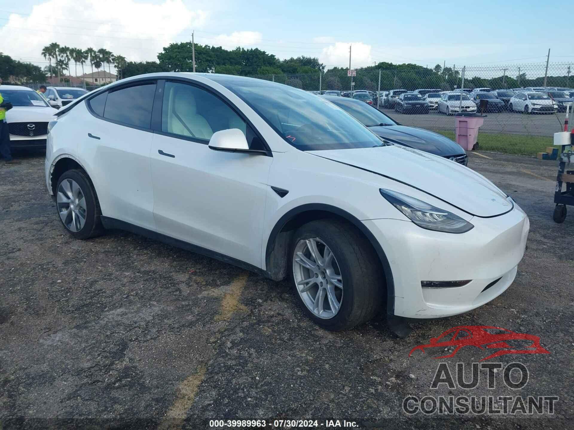 TESLA MODEL Y 2021 - 5YJYGDEE9MF228693