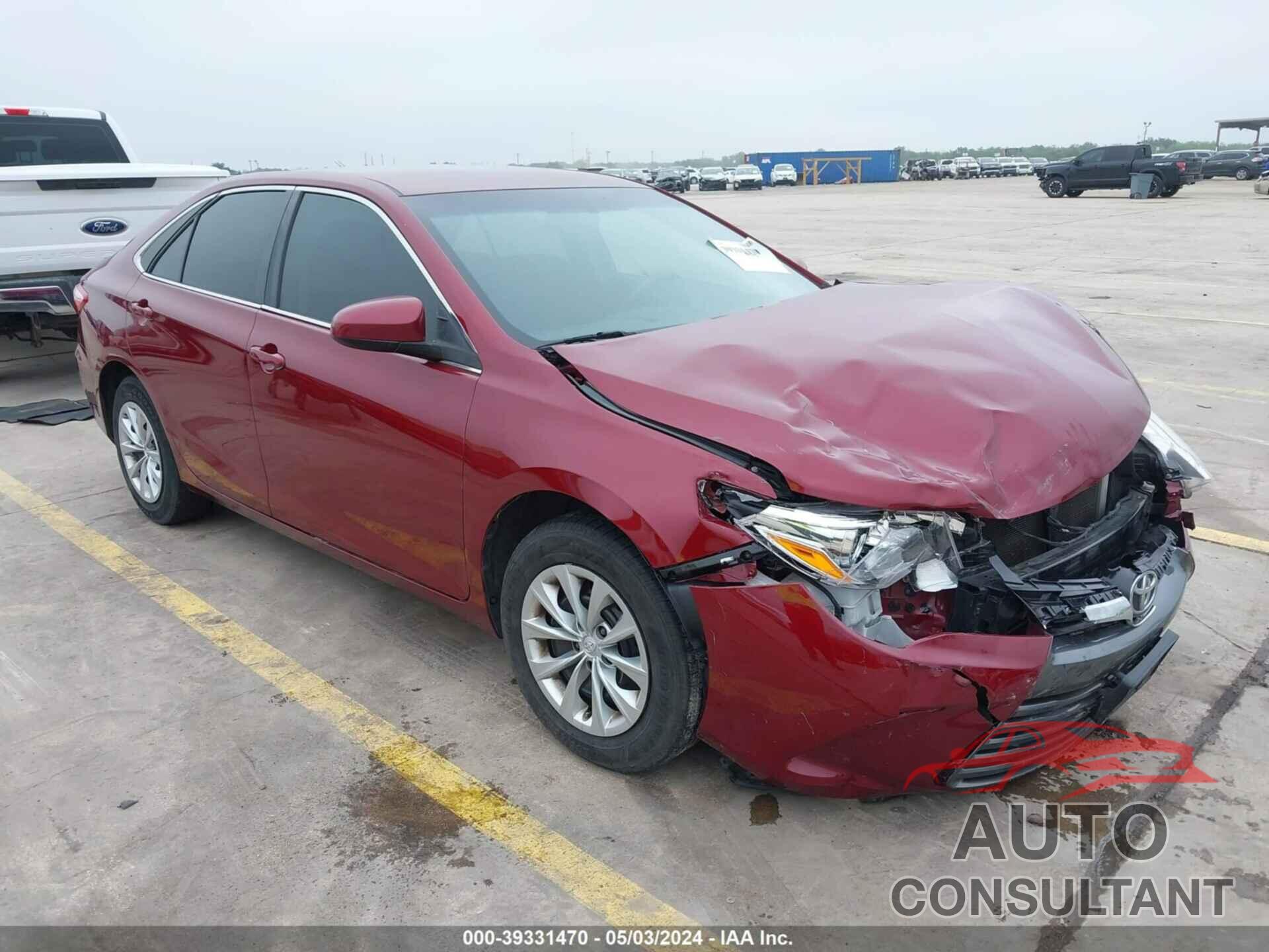 TOYOTA CAMRY 2017 - 4T1BF1FK5HU719329