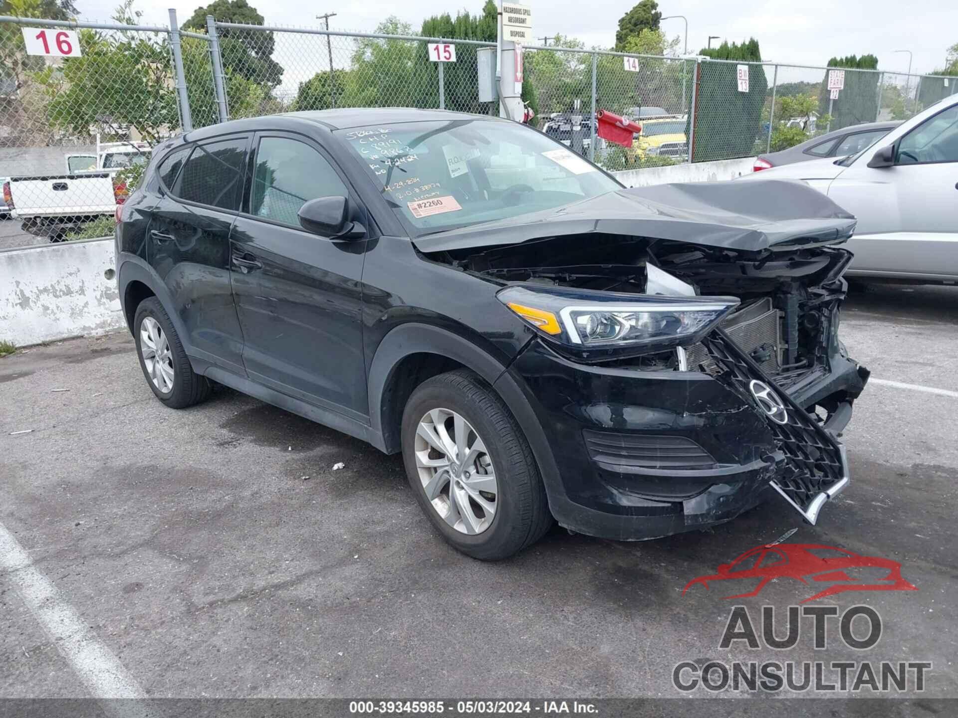 HYUNDAI TUCSON 2019 - KM8J23A45KU059683