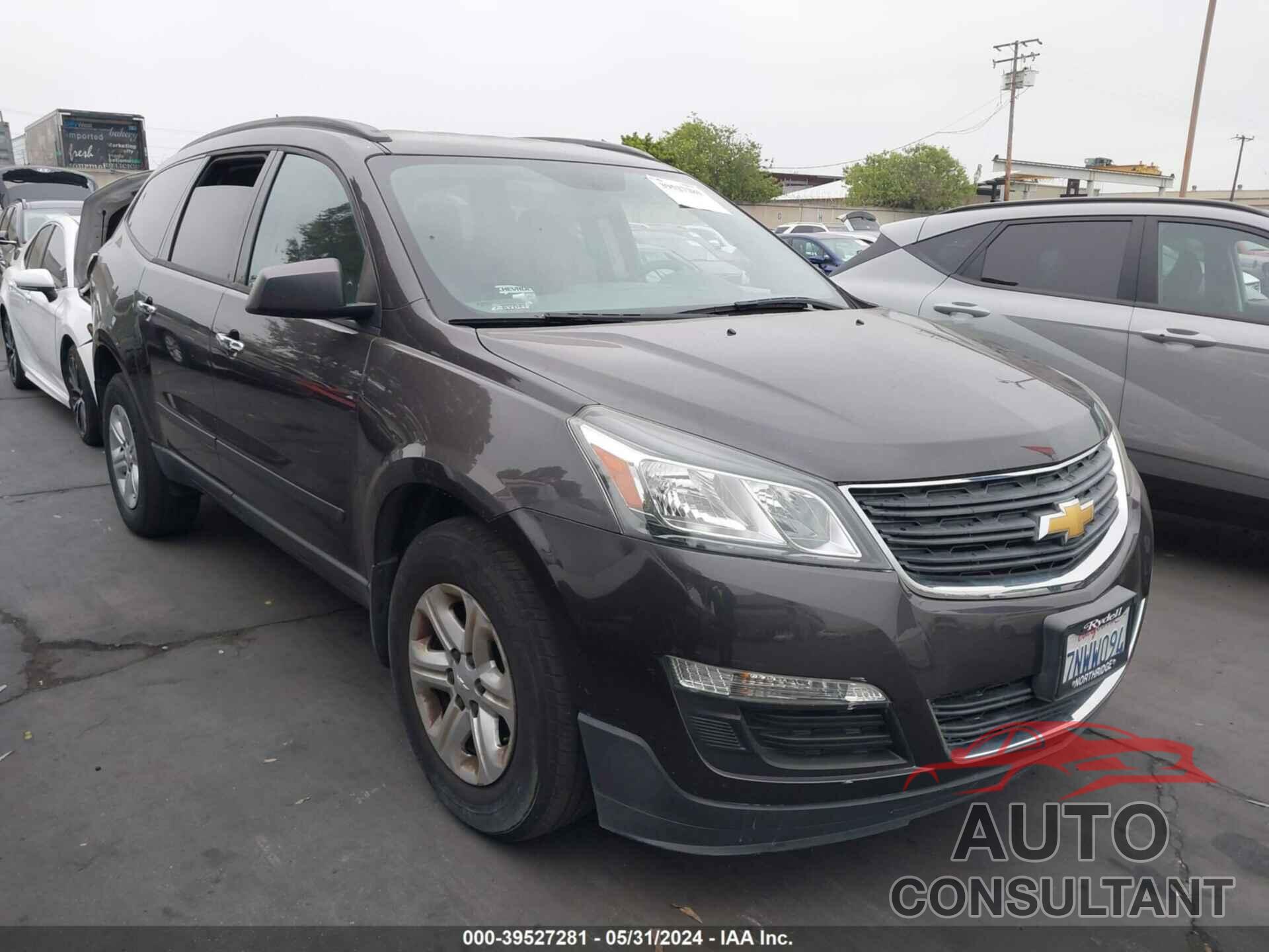 CHEVROLET TRAVERSE 2016 - 1GNKRFED2GJ153665
