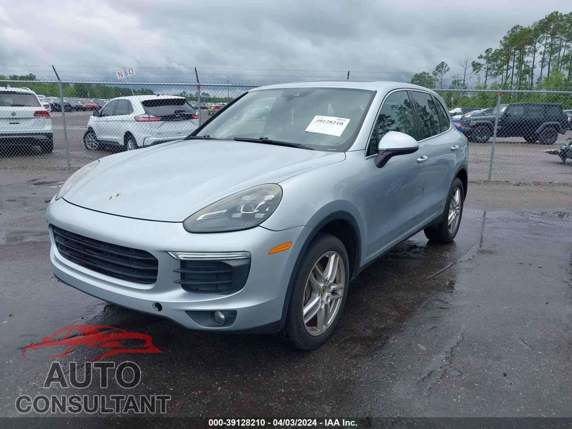 PORSCHE CAYENNE 2016 - WP1AA2A20GLA03226