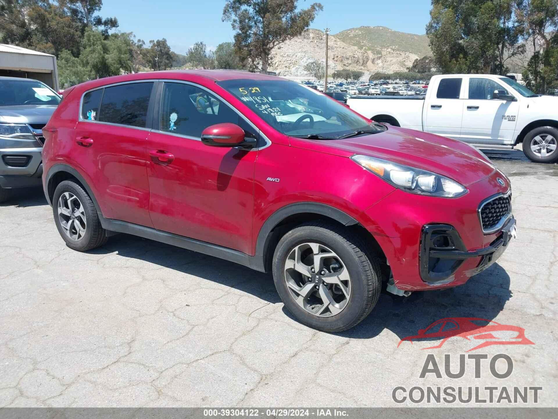 KIA SPORTAGE 2021 - KNDPMCAC1M7885917