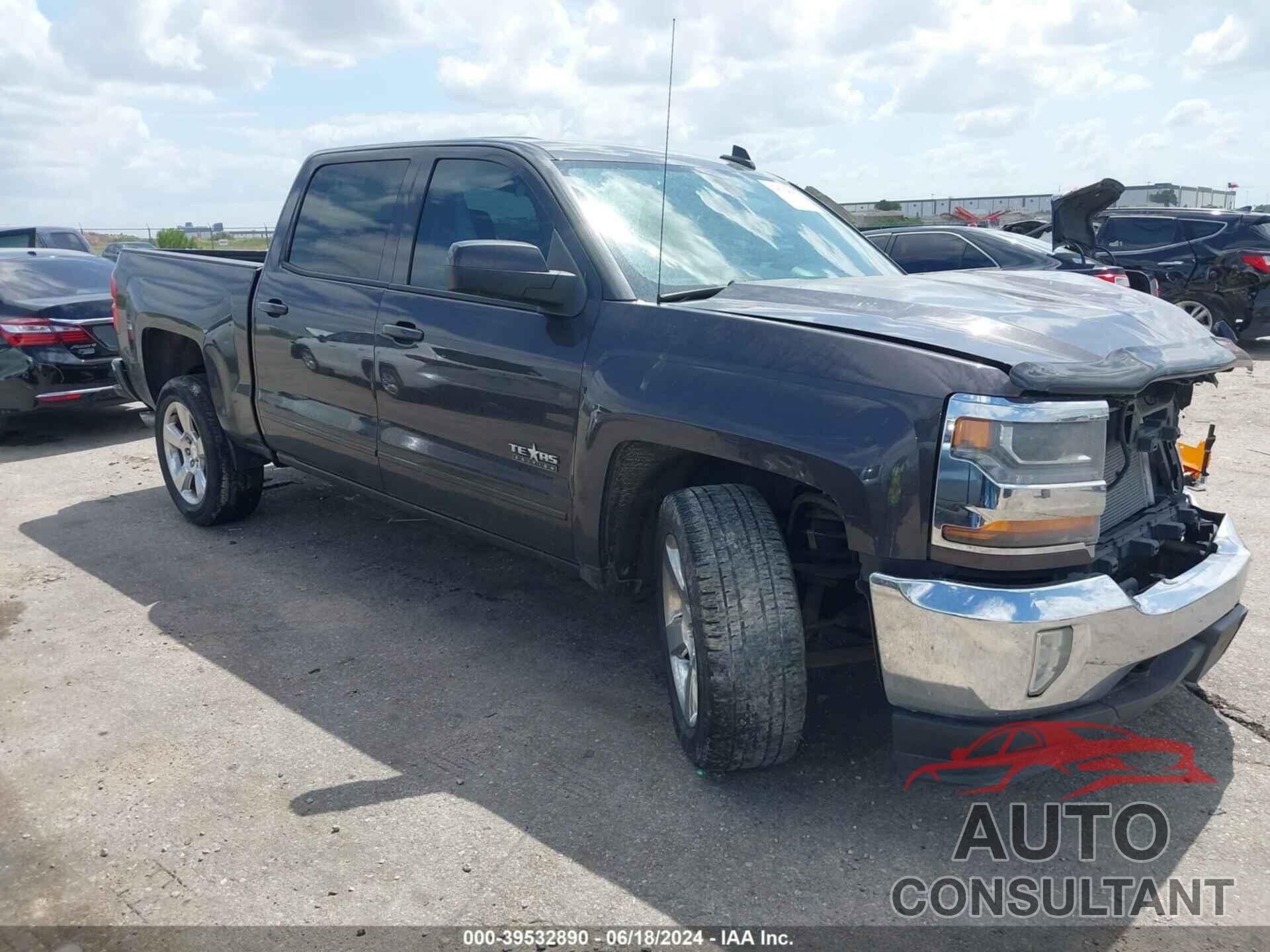 CHEVROLET SILVERADO 1500 2016 - 3GCPCREC0GG126989