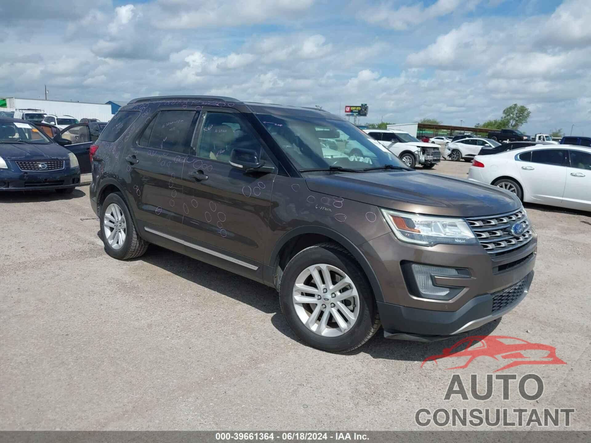 FORD EXPLORER 2016 - 1FM5K7D82GGB05158