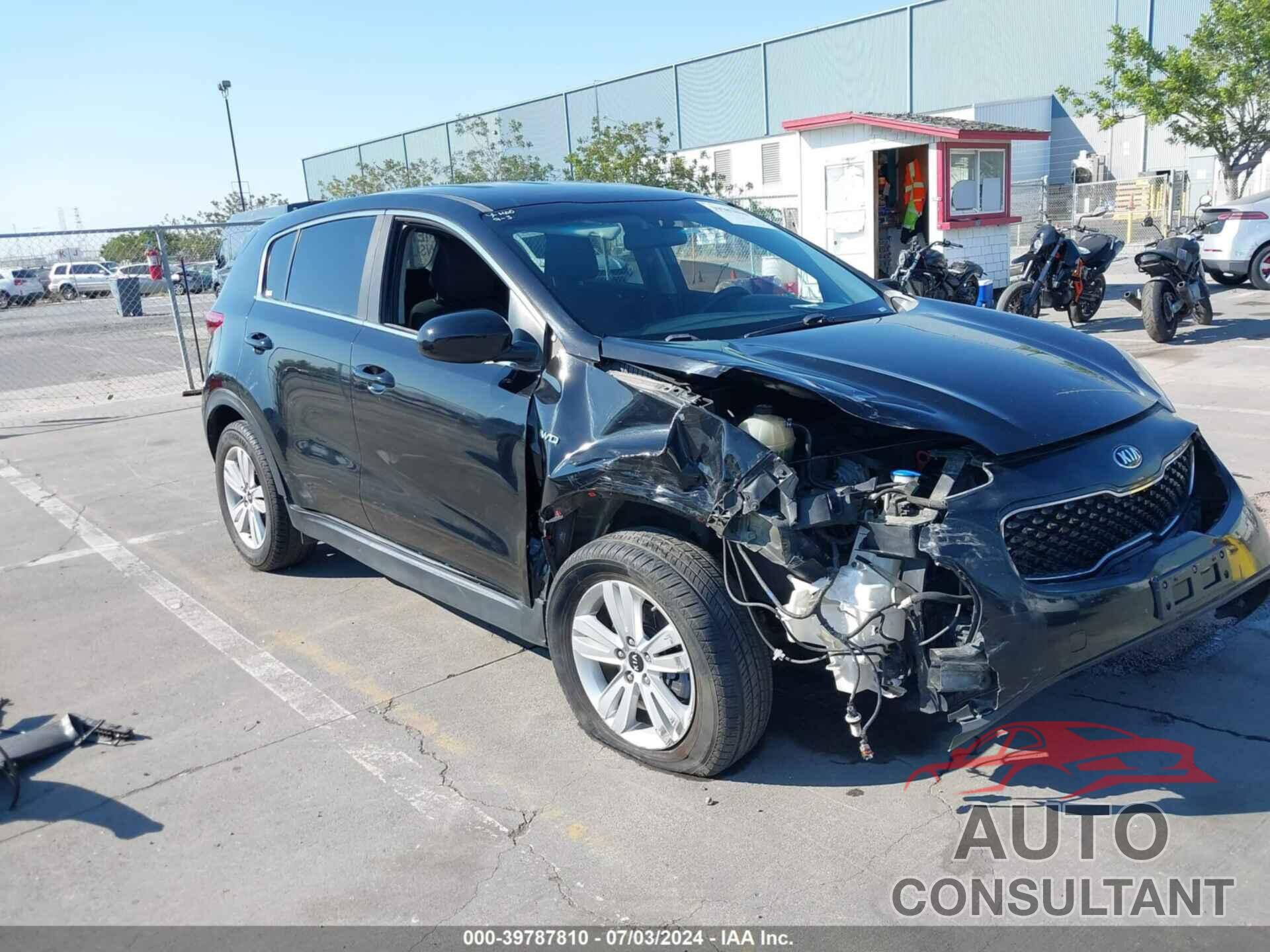 KIA SPORTAGE 2017 - KNDPMCAC2H7237623