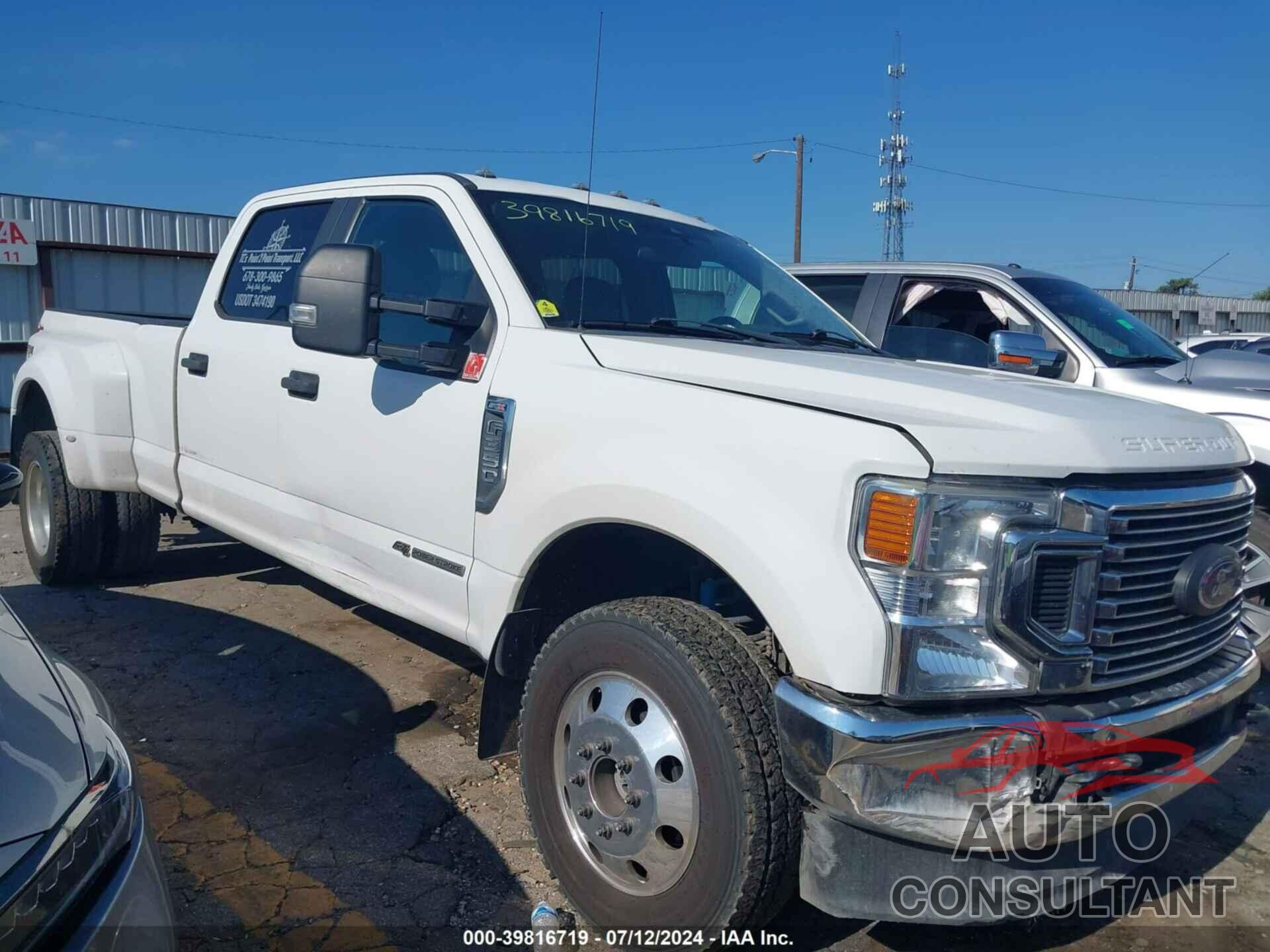 FORD F-350 2020 - 1FT8W3DT4LED74786