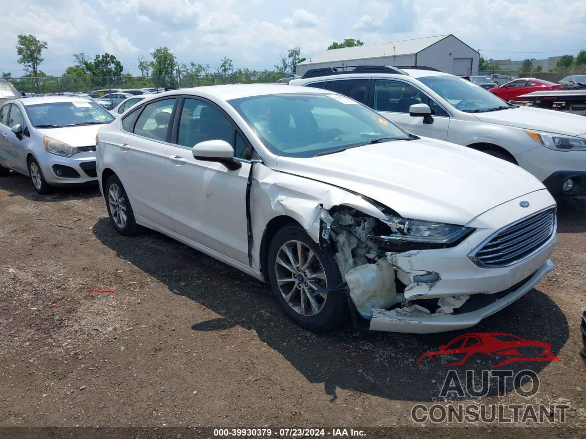 FORD FUSION 2017 - 3FA6P0H74HR395163