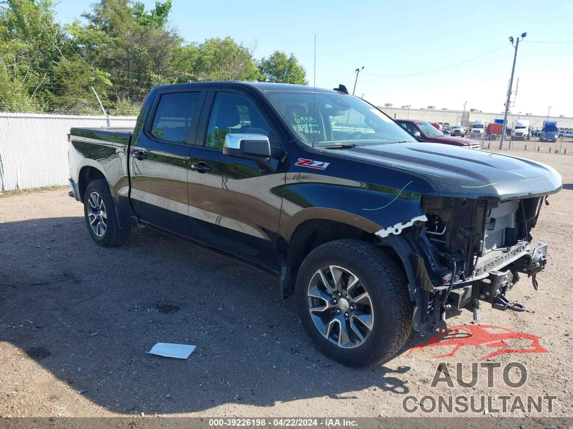 CHEVROLET SILVERADO 1500 2022 - 1GCUDDED7NZ569469