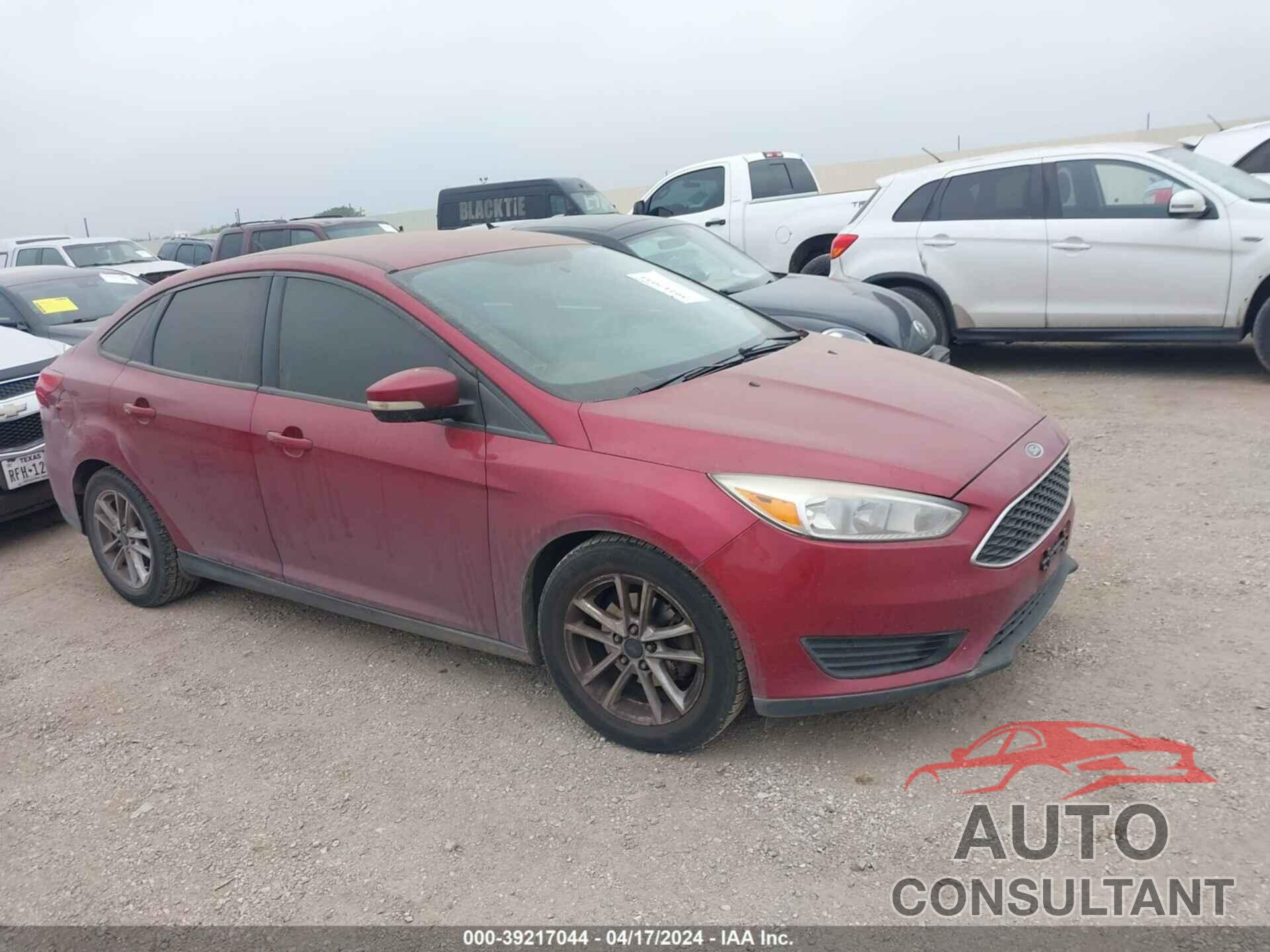 FORD FOCUS 2017 - 1FADP3F25HL341353