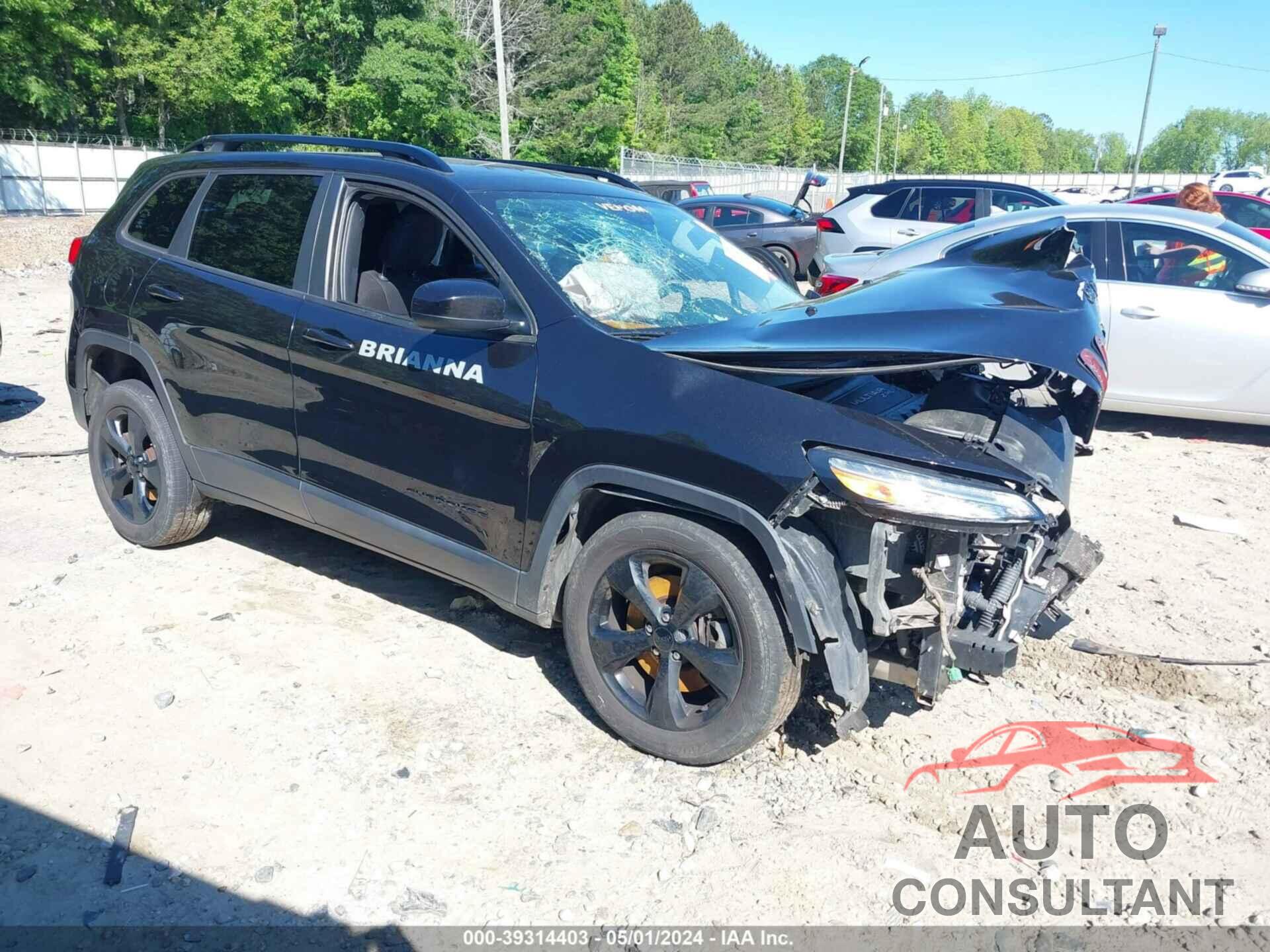 JEEP CHEROKEE 2016 - 1C4PJMCB9GW202987