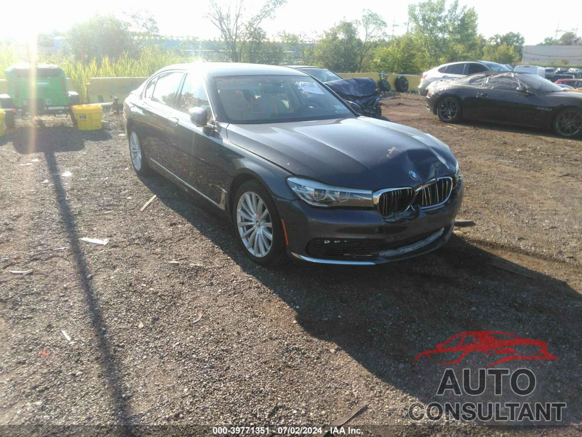 BMW 740I 2016 - WBA7E2C56GG547047