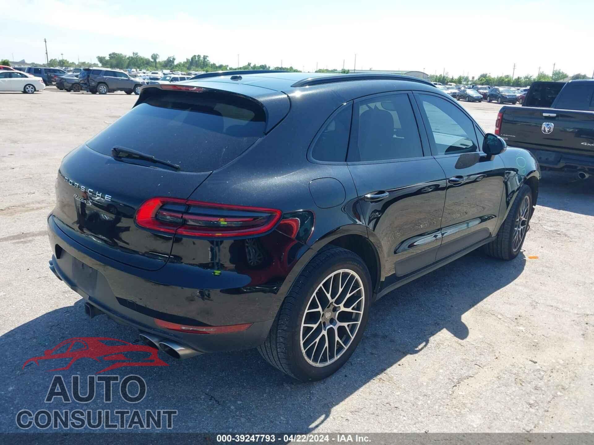 PORSCHE MACAN 2016 - WP1AB2A57GLB40610