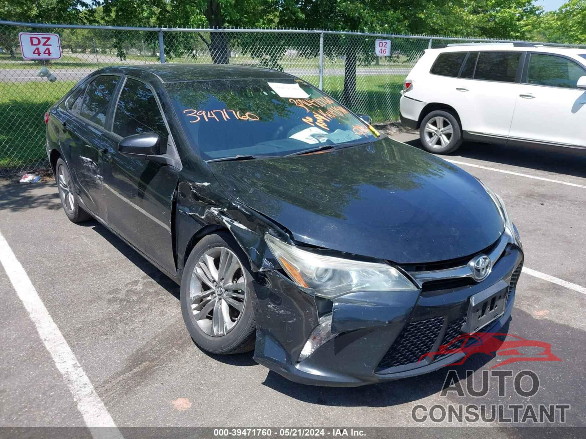 TOYOTA CAMRY 2016 - 4T1BF1FK7GU189511
