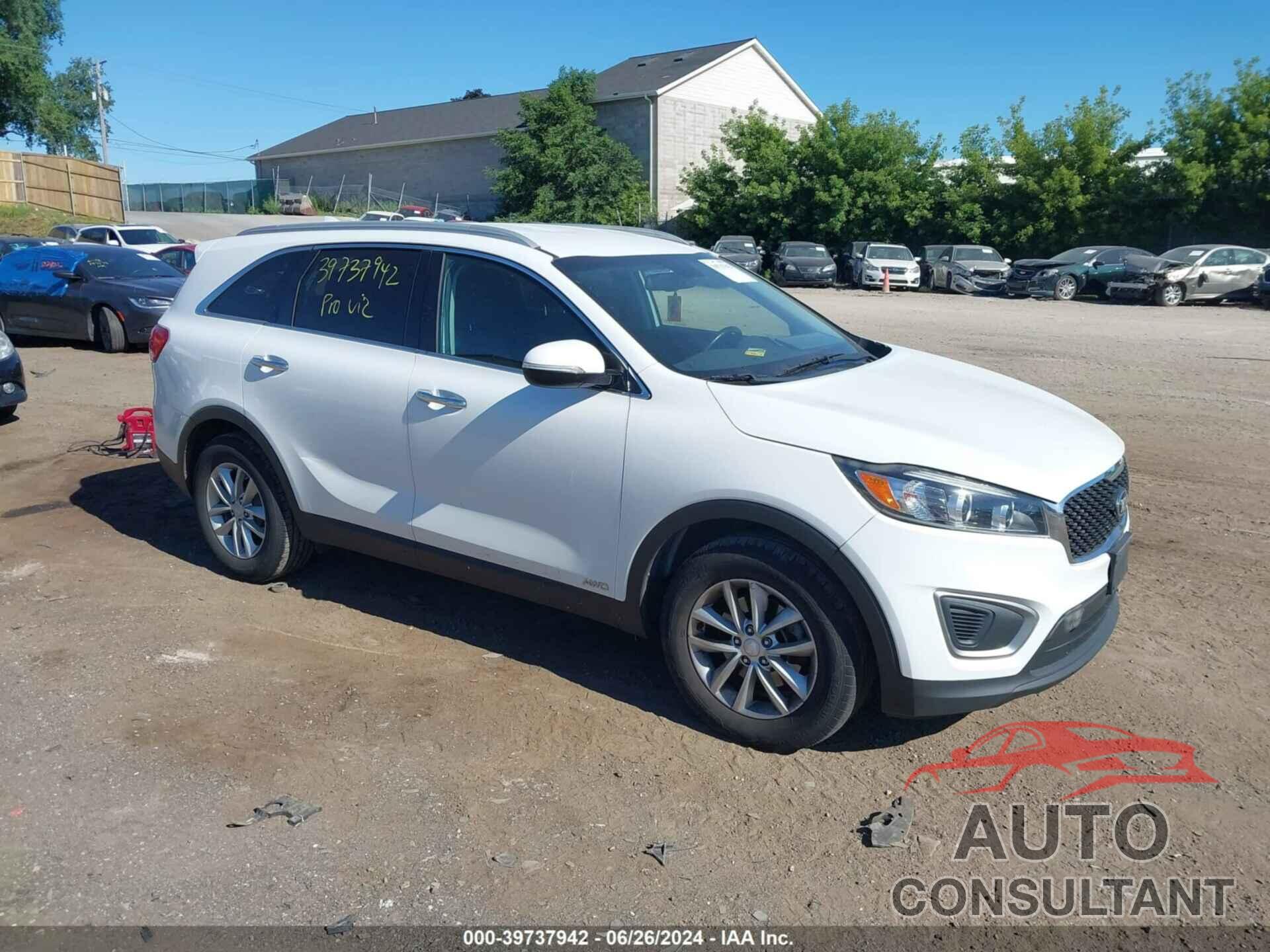 KIA SORENTO 2017 - 5XYPGDA30HG190995