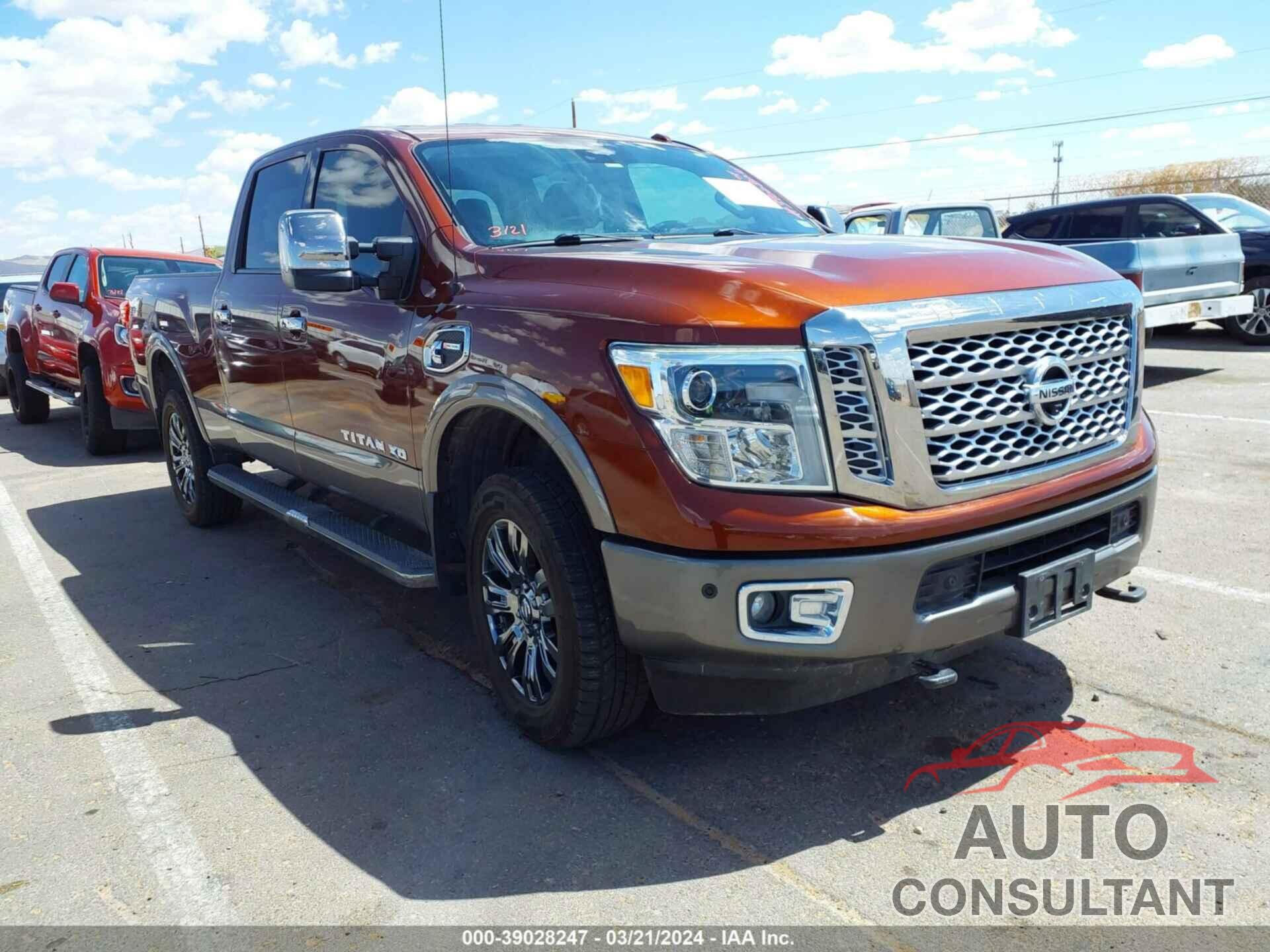 NISSAN TITAN XD 2016 - 1N6BA1F24GN510494