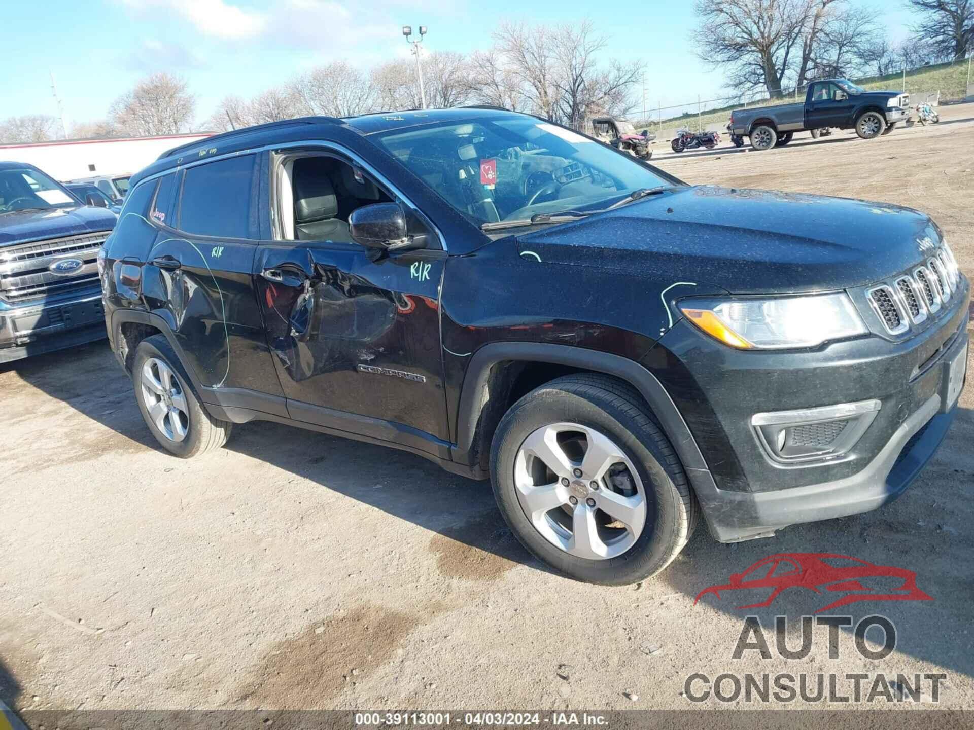 JEEP COMPASS 2019 - 3C4NJDBB2KT755309