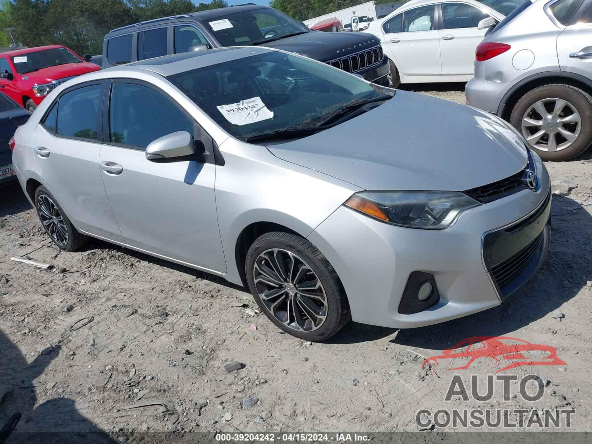 TOYOTA COROLLA 2016 - 2T1BURHE6GC514341