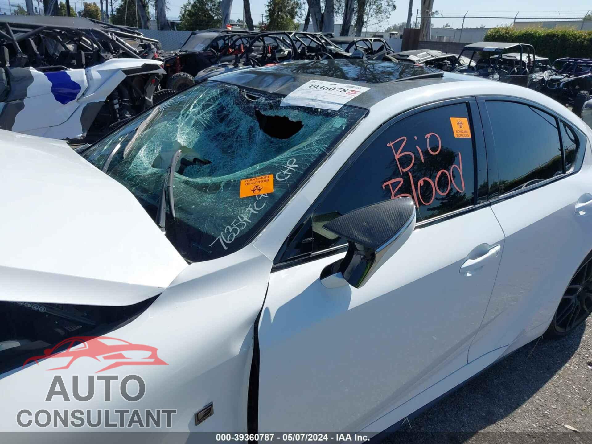 LEXUS IS 500 2023 - JTHAP1D2XP5003548
