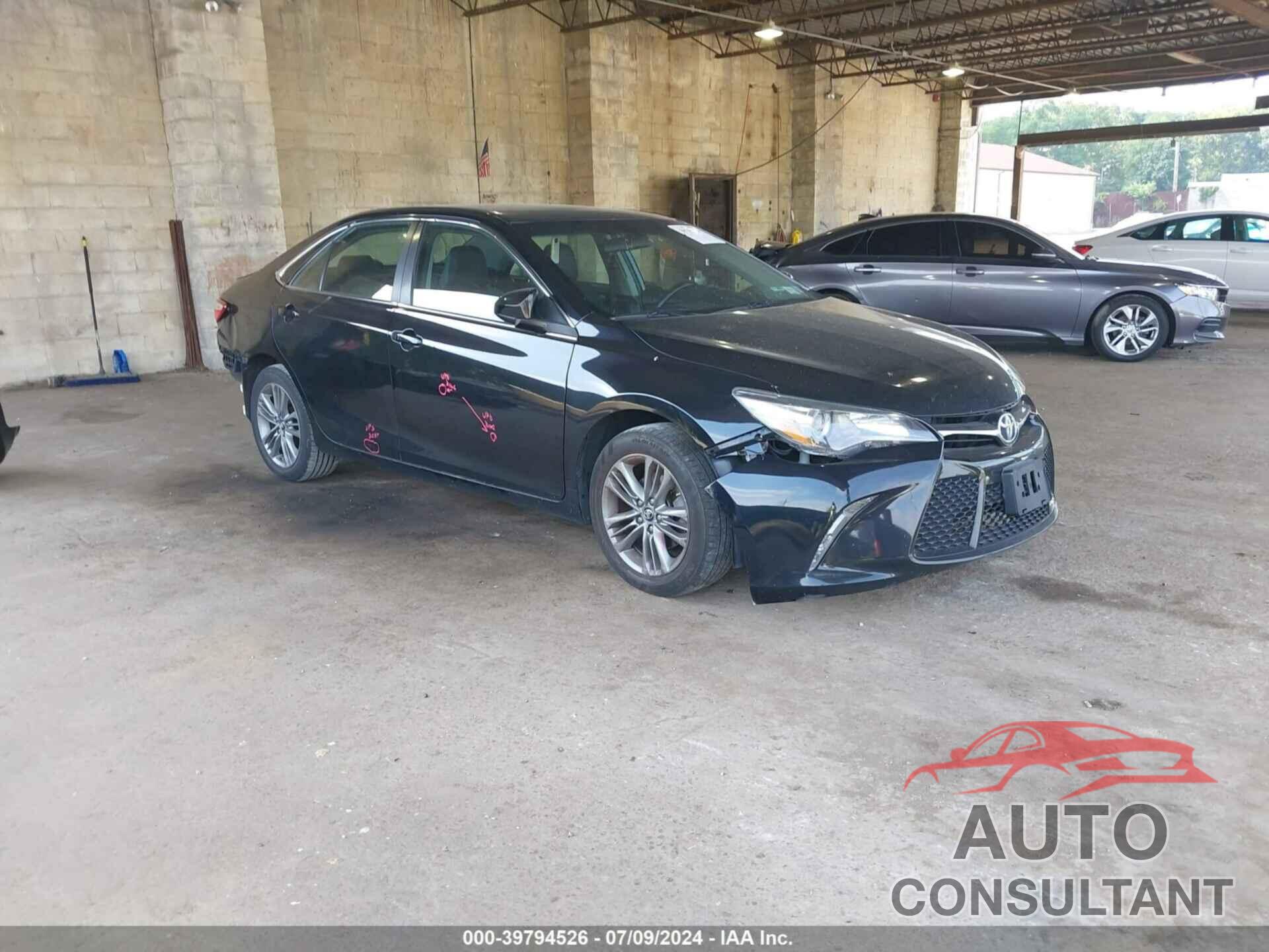 TOYOTA CAMRY 2017 - 4T1BF1FK7HU370190