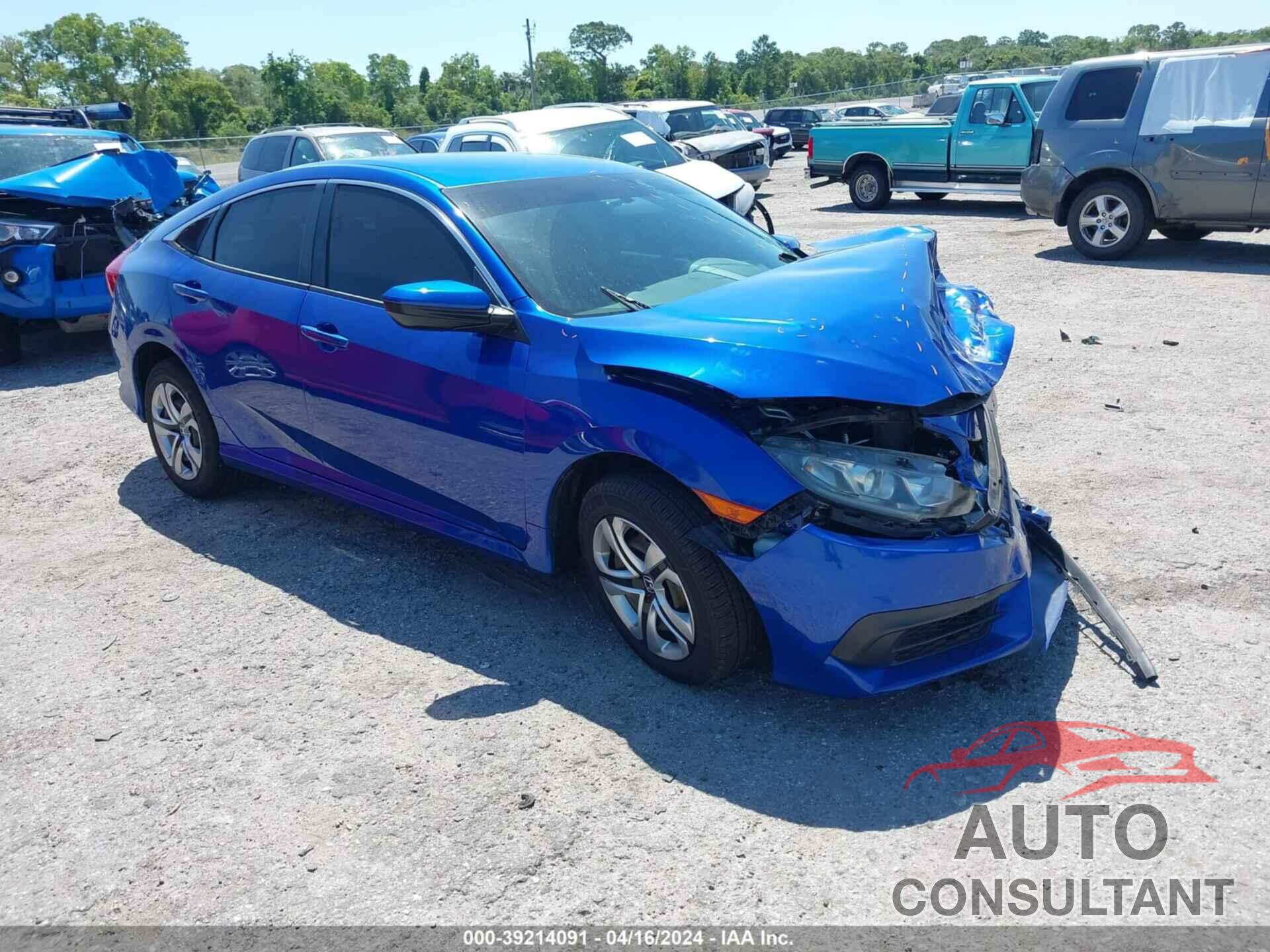 HONDA CIVIC 2016 - 19XFC2F56GE036194