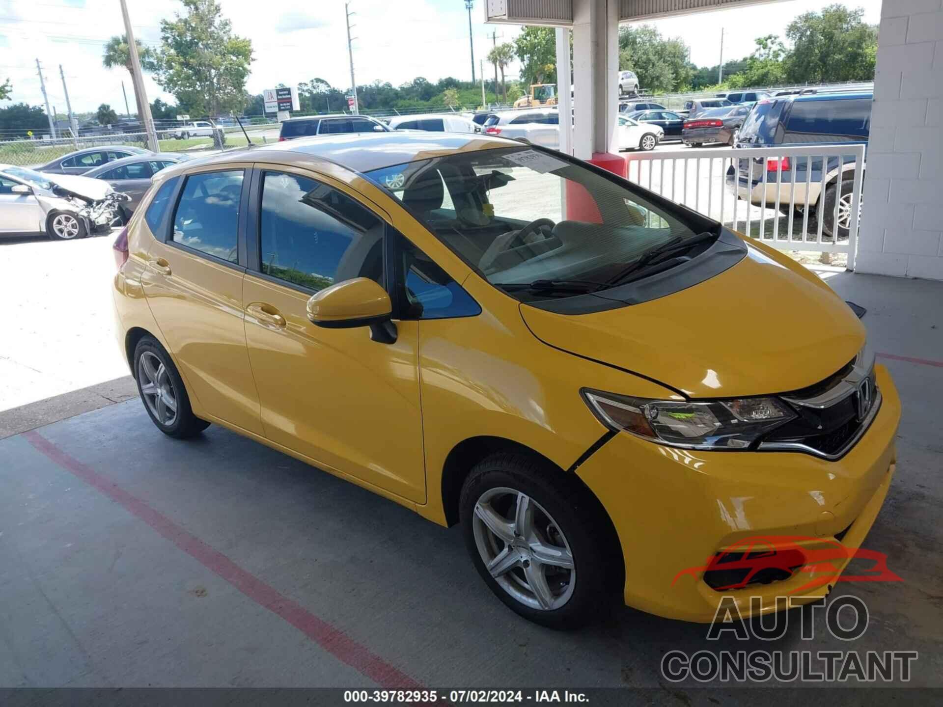 HONDA FIT 2019 - 3HGGK5H48KM725988