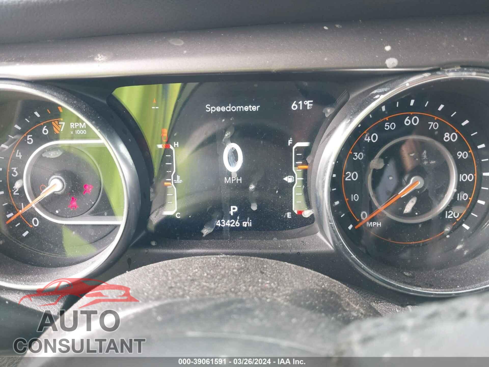 JEEP GLADIATOR 2021 - 1C6HJTAGXML584271