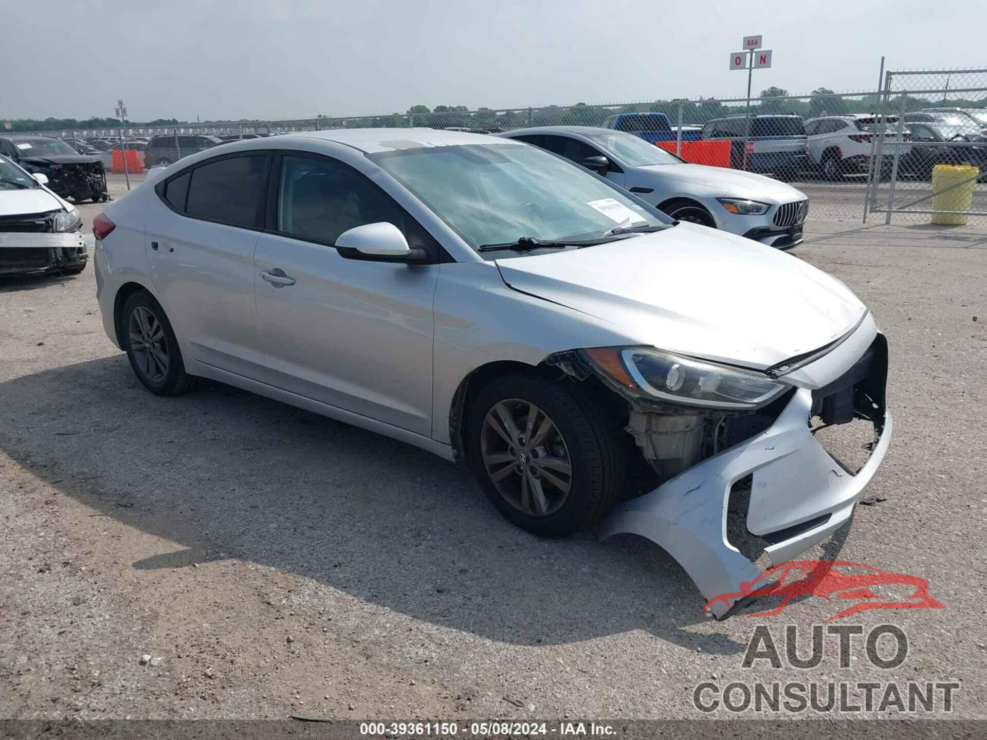 HYUNDAI ELANTRA 2017 - 5NPD84LF4HH015195