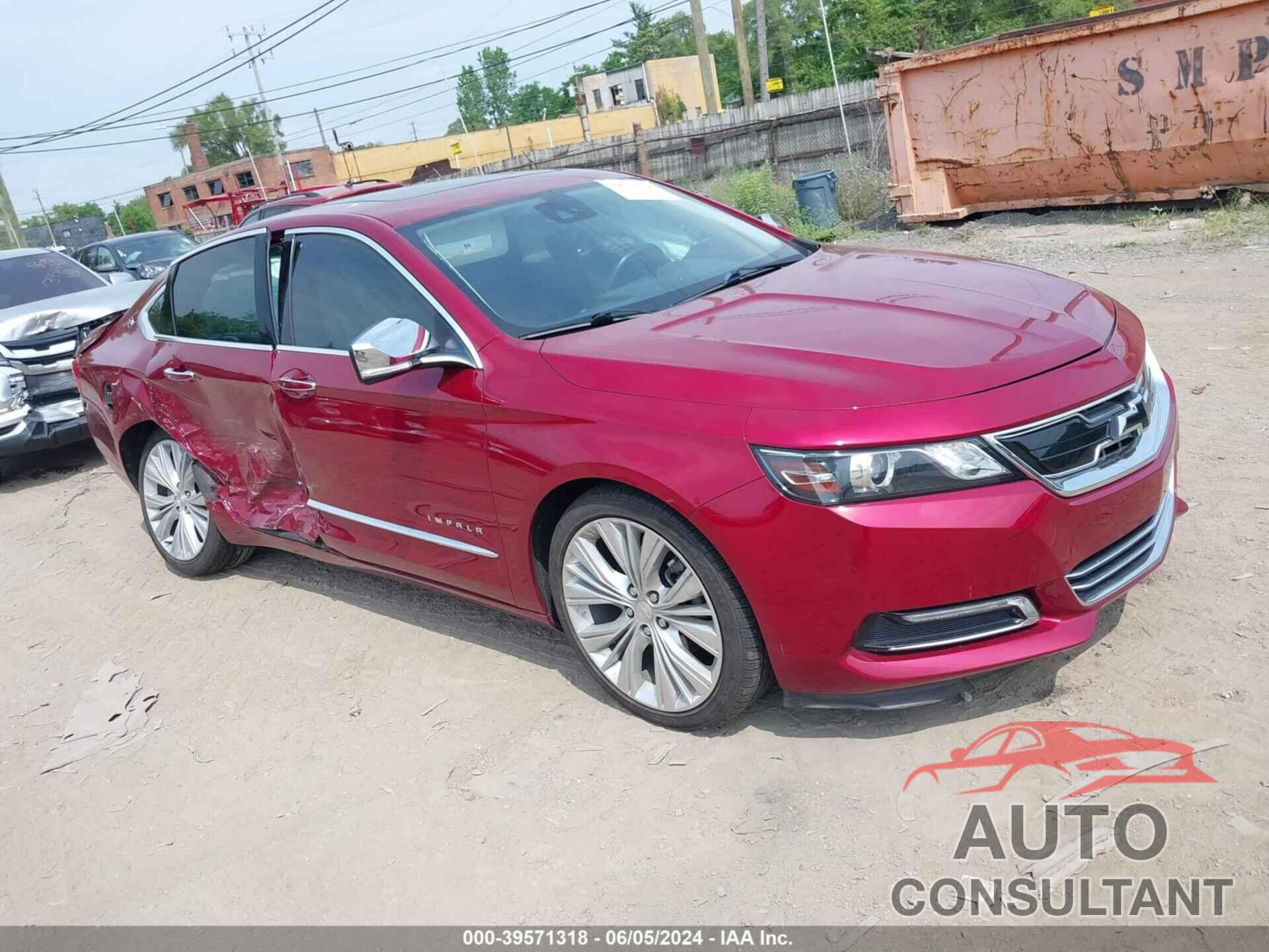 CHEVROLET IMPALA 2018 - 2G1125S36J9120680