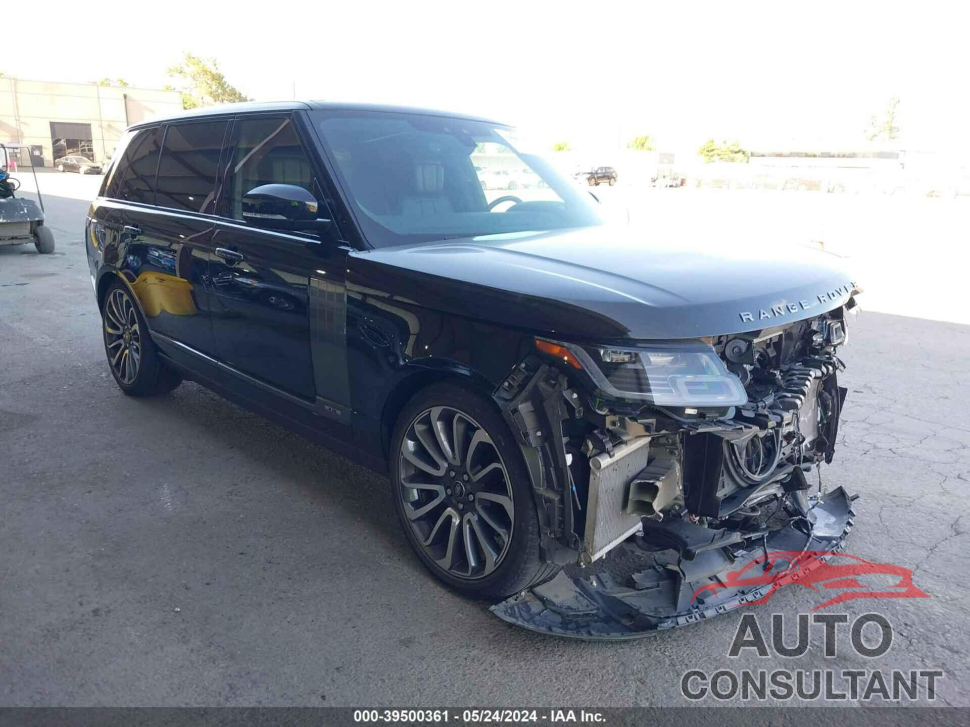 LAND ROVER RANGE ROVER 2019 - SALGV5RE4KA558807