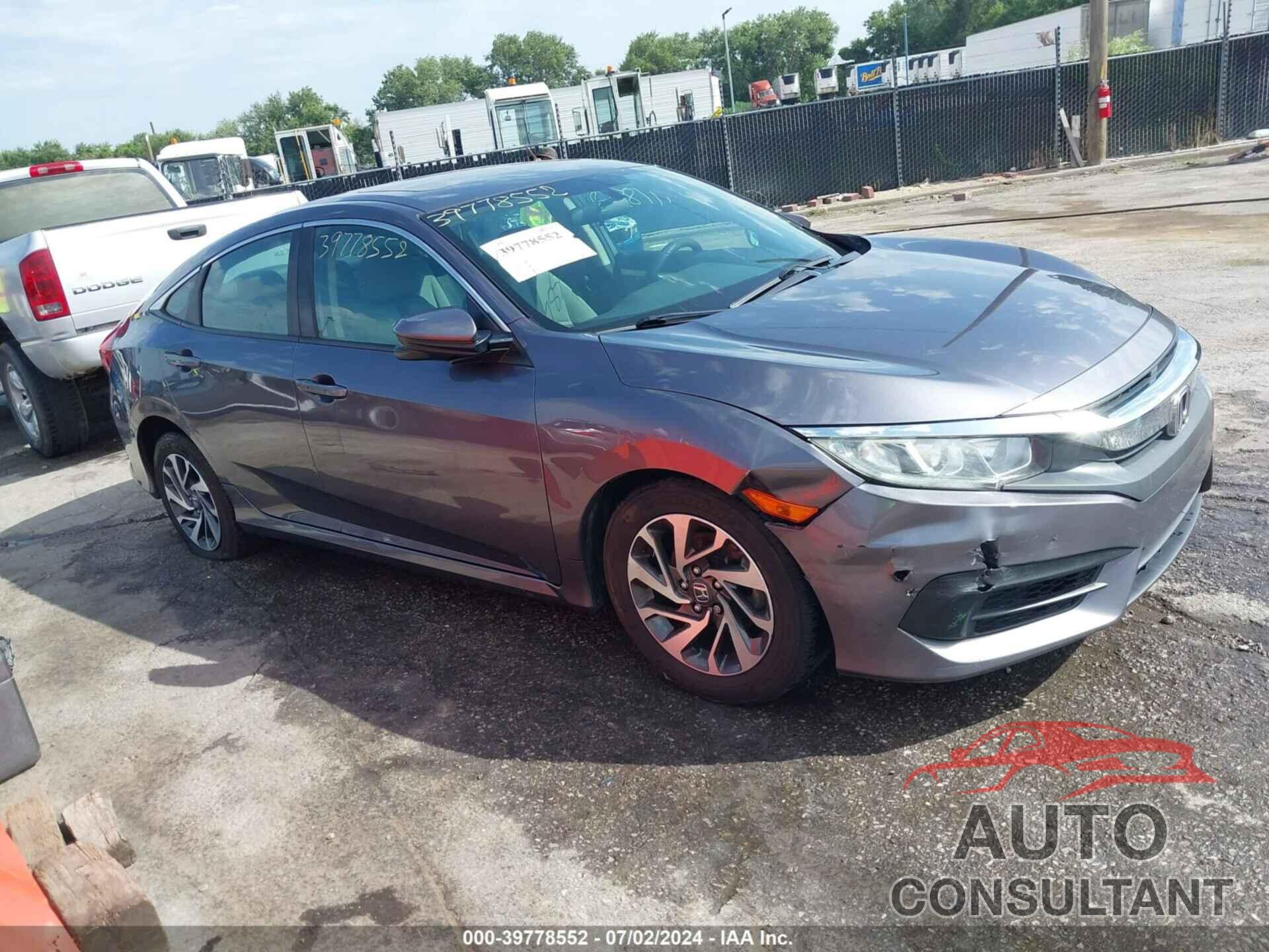 HONDA CIVIC 2016 - 19XFC2F79GE070969