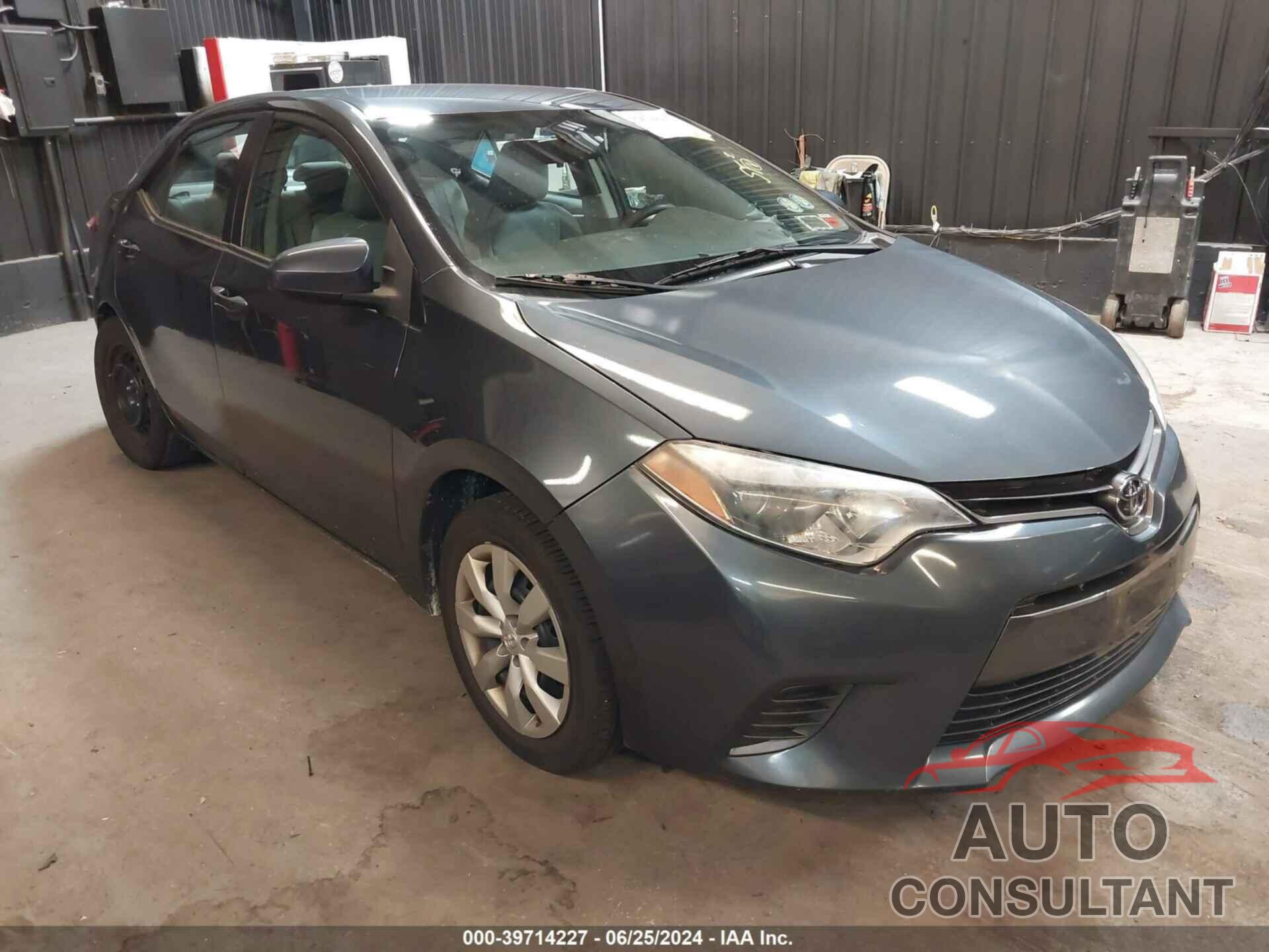 TOYOTA COROLLA 2016 - 2T1BURHE3GC626076