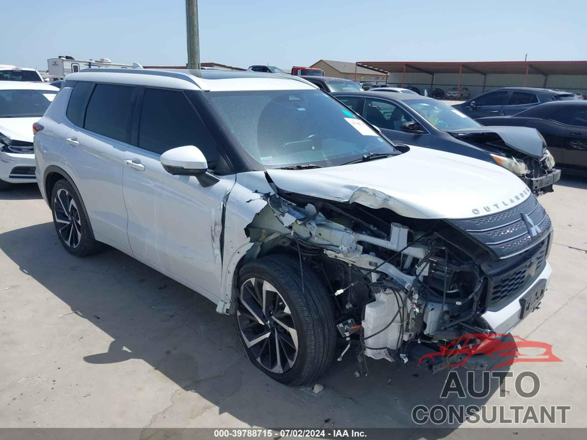 MITSUBISHI OUTLANDER 2022 - JA4J4VA83NZ074407